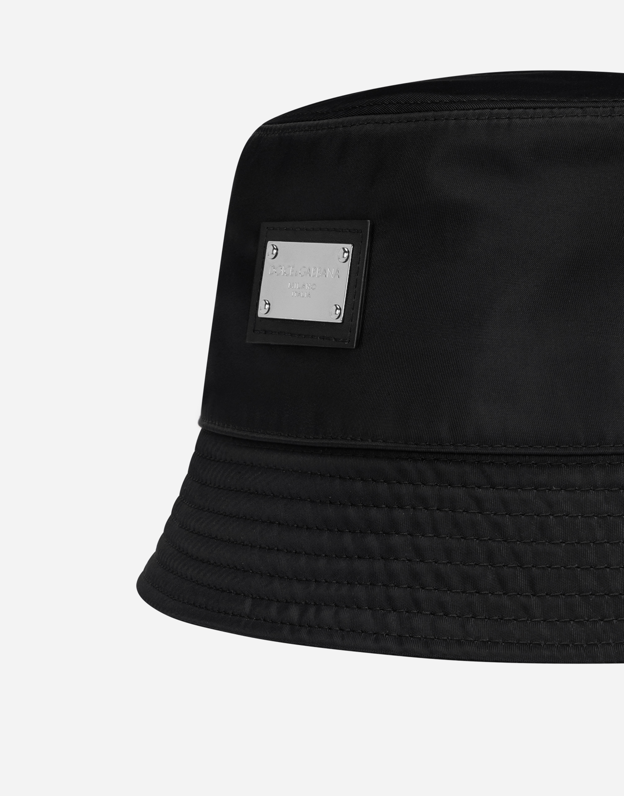Dolce & Gabbana Bucket Hat In Black