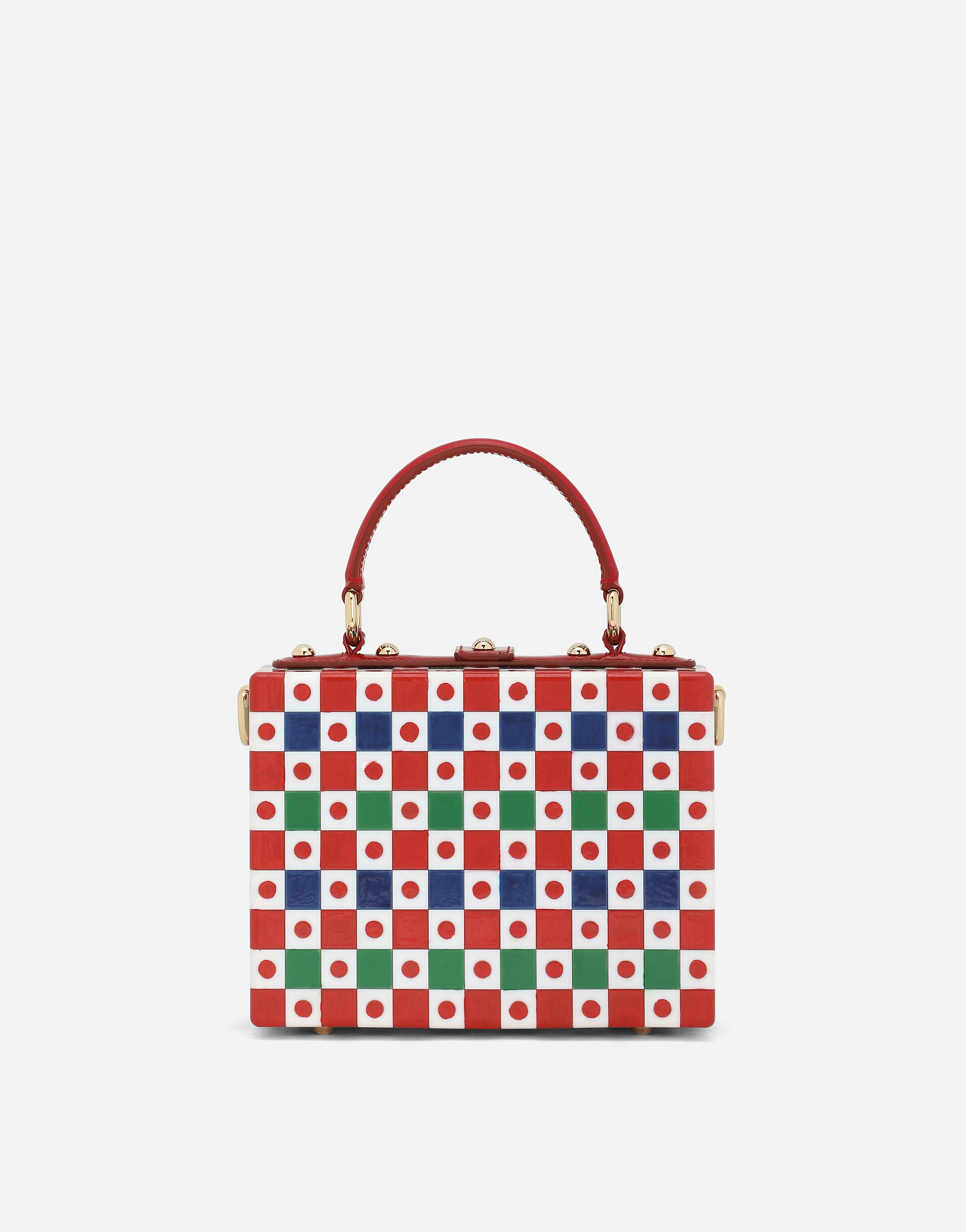 Shop Dolce & Gabbana Dolce Box Handbag In Multicolor