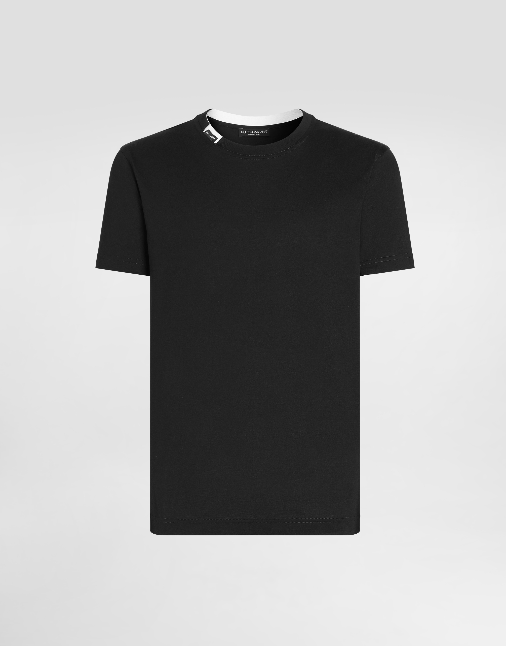 dolce&gabbana tシャツ Jersey t-shirt in Blue for Men | Dolce&Gabbana® US