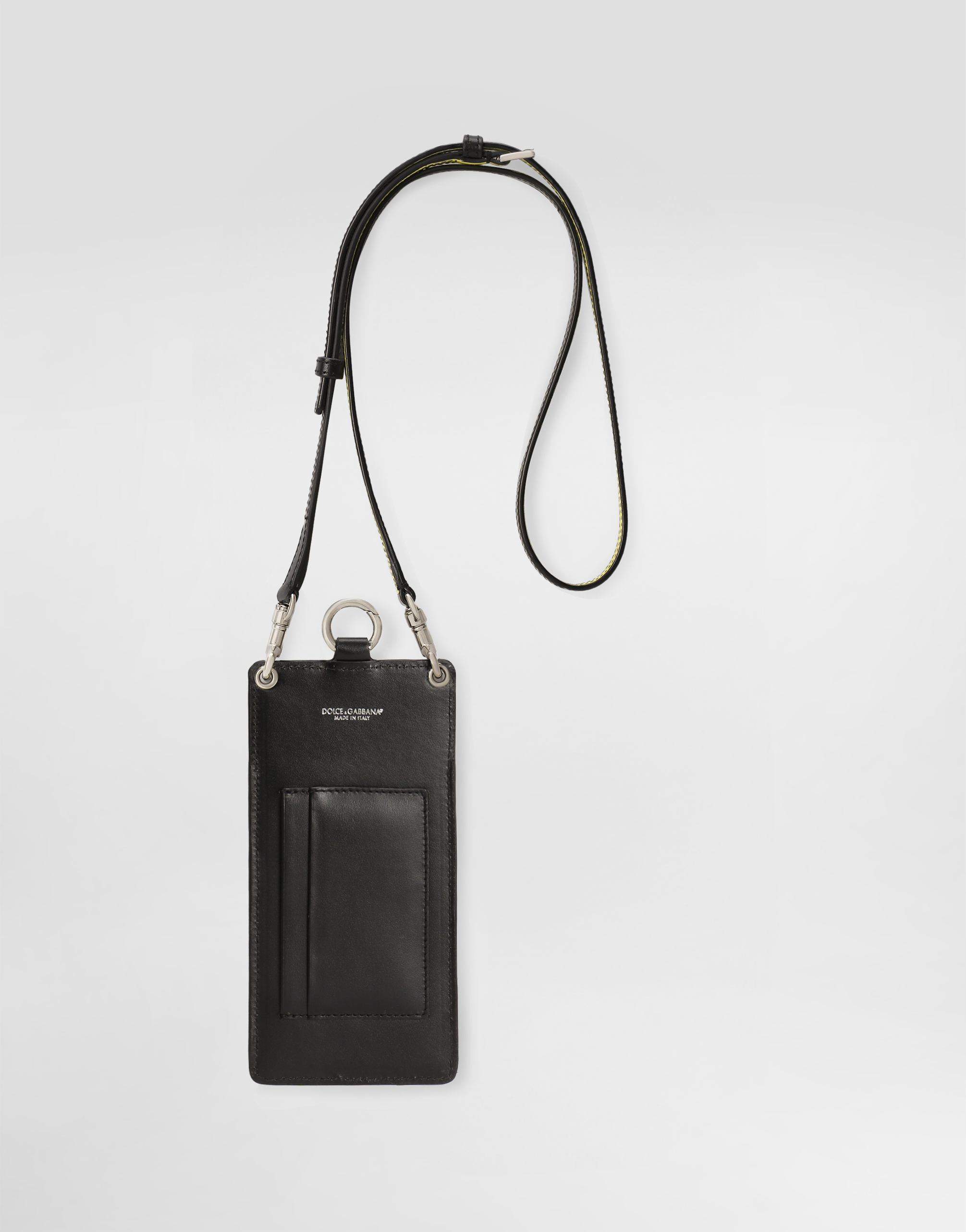  Dolce & Gabbana étui Pour Téléphone Portable En Cuir De Veau Dauphine - Homme Coques De Telephone Imprim� Animalier Onesize 