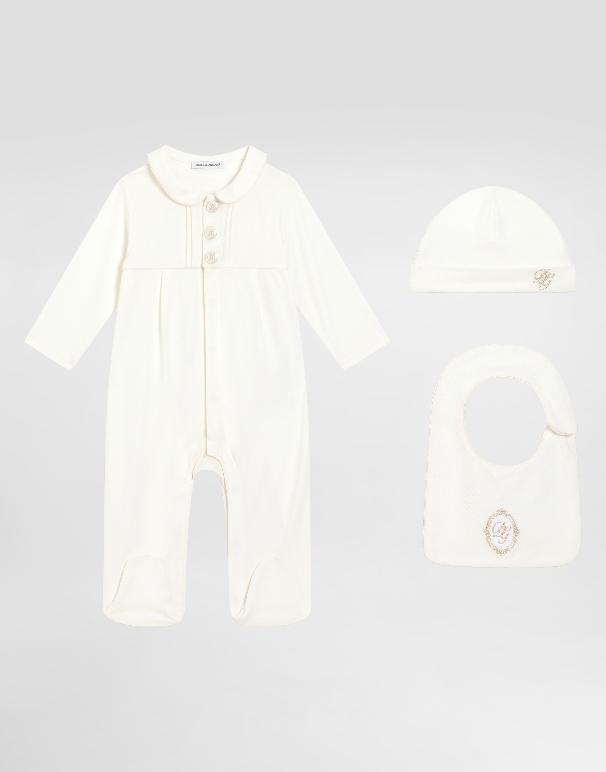 3-piece piqué and interlock gift set