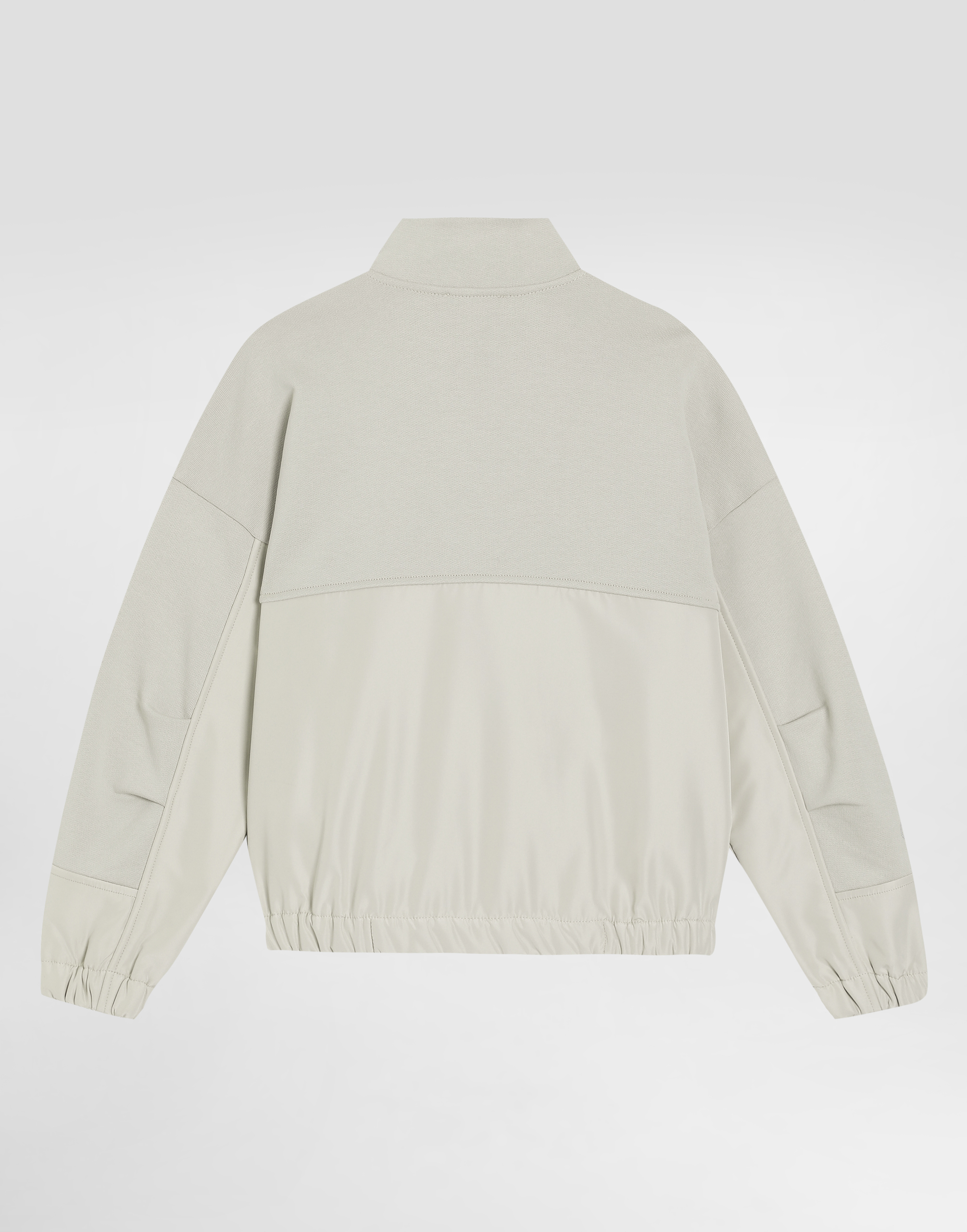 Zipped sweatshirt with embossed DG