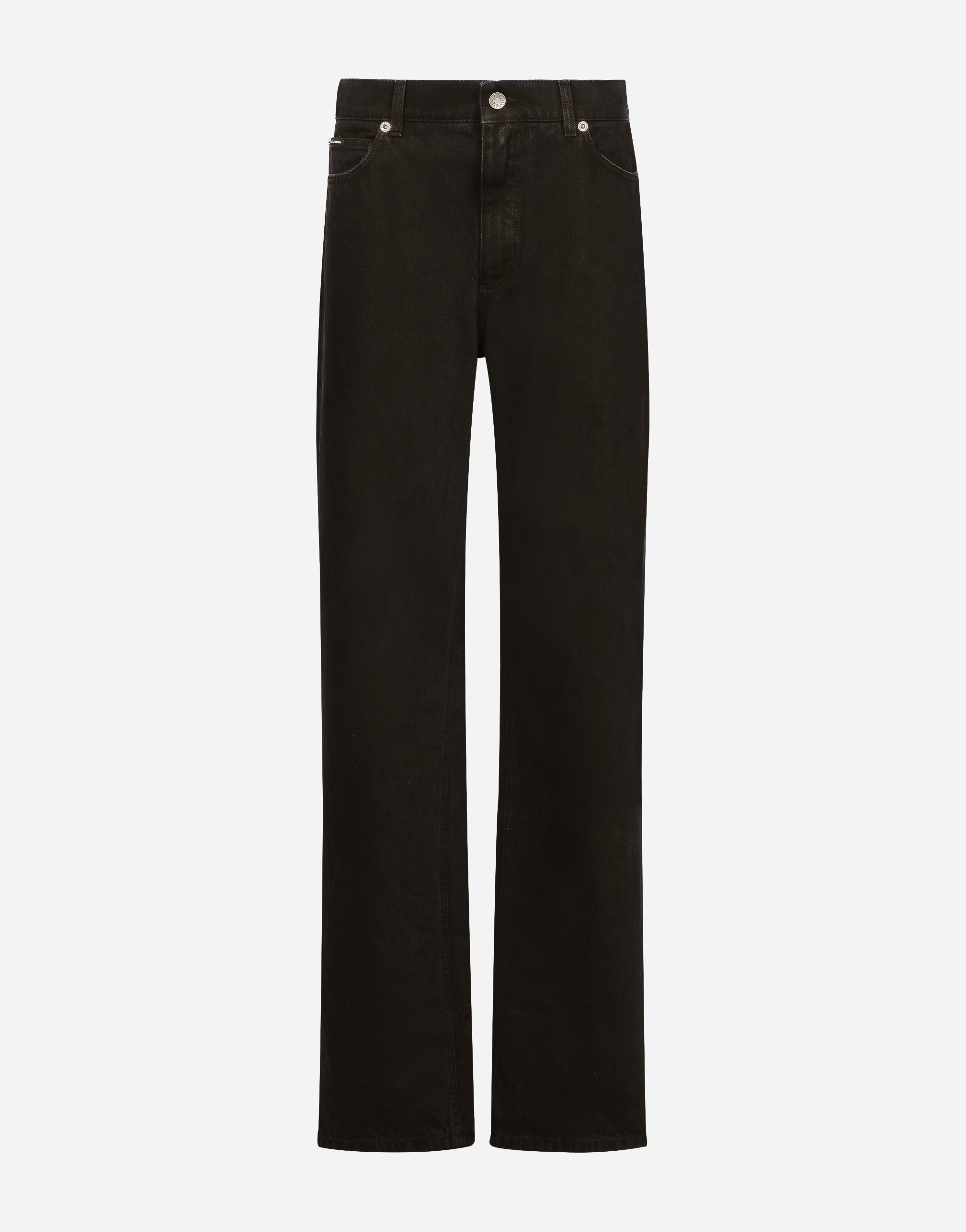 Dolce & Gabbana Flared Denim Jeans In Multi