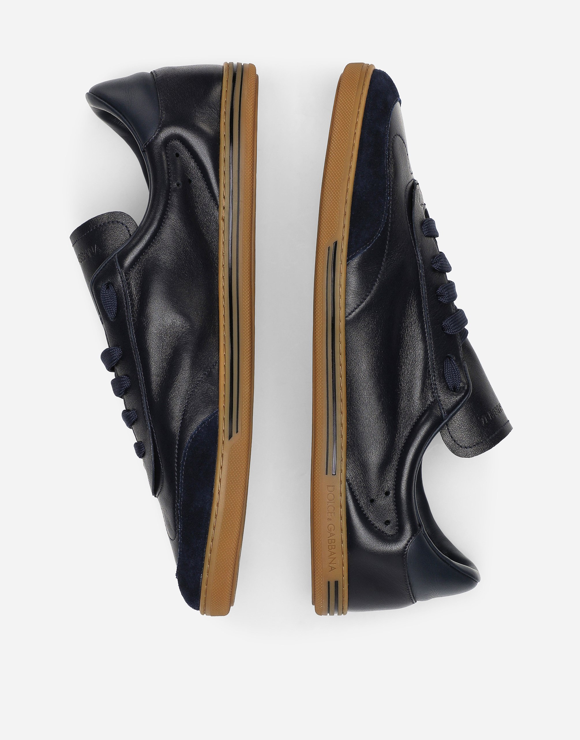 Dolce & Gabbana Saint Tropez Low-top Sneakers In Blue
