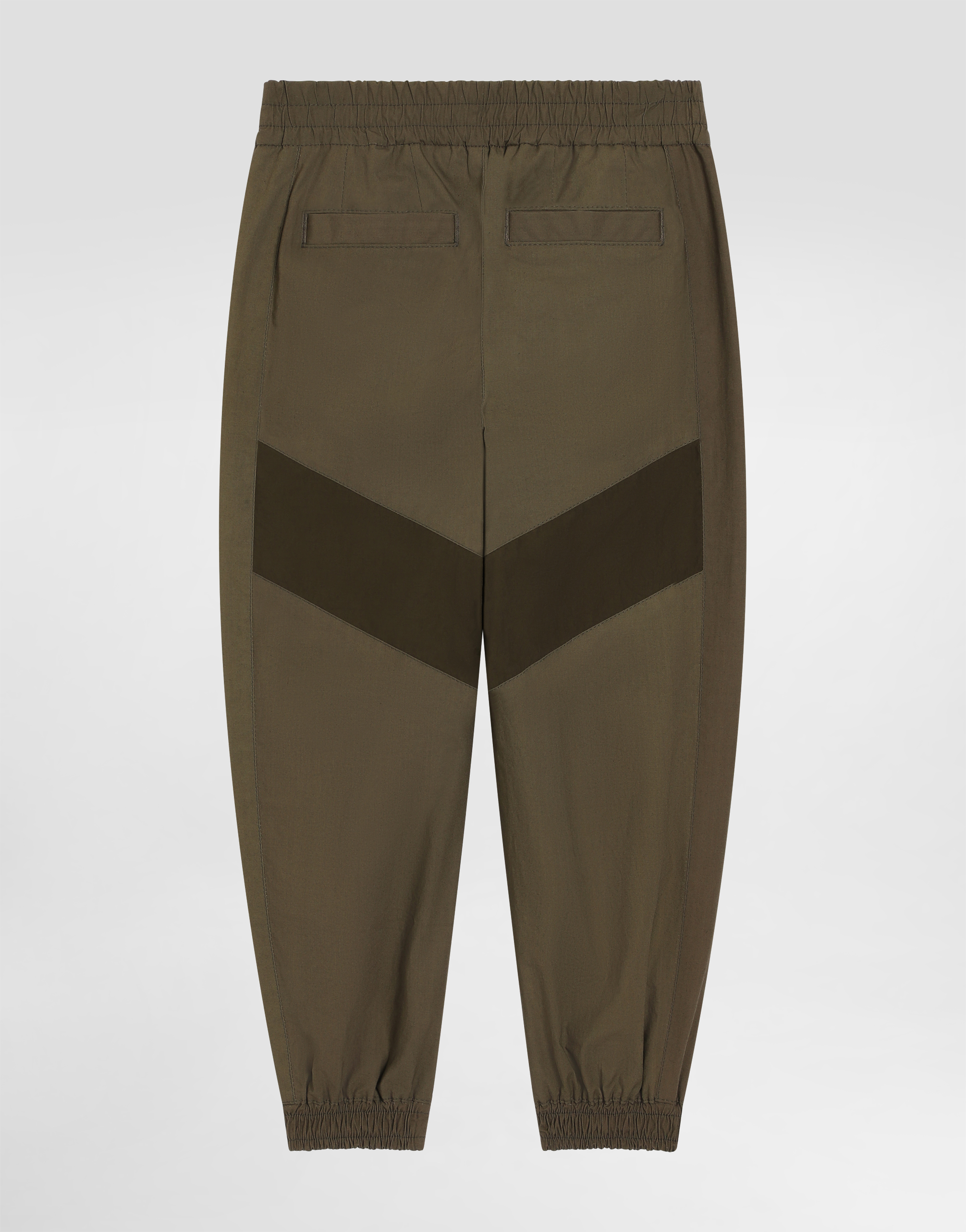  Dolce & Gabbana Poplin And Nylon Jogging Trousers With Logo Tape - Hombre Pantalones Y Shorts Multicolor 13 Years 