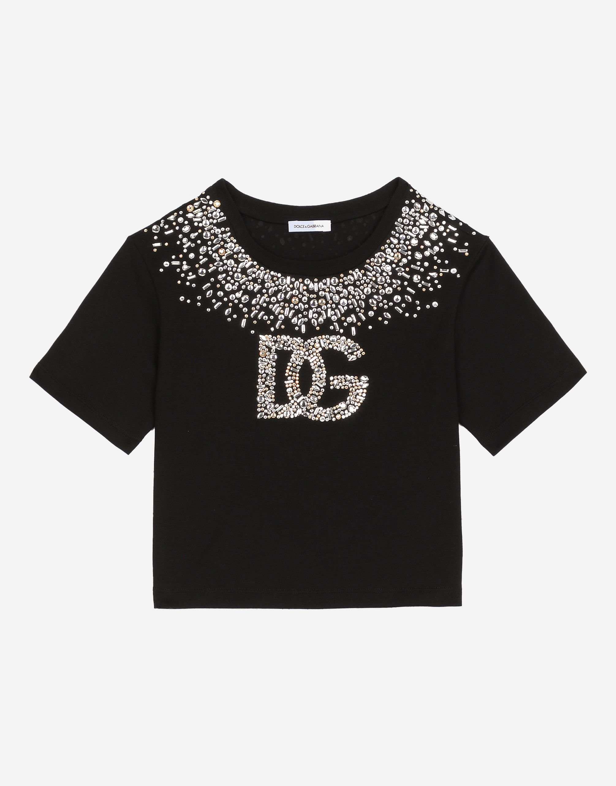 Jersey T-shirt with DG logo