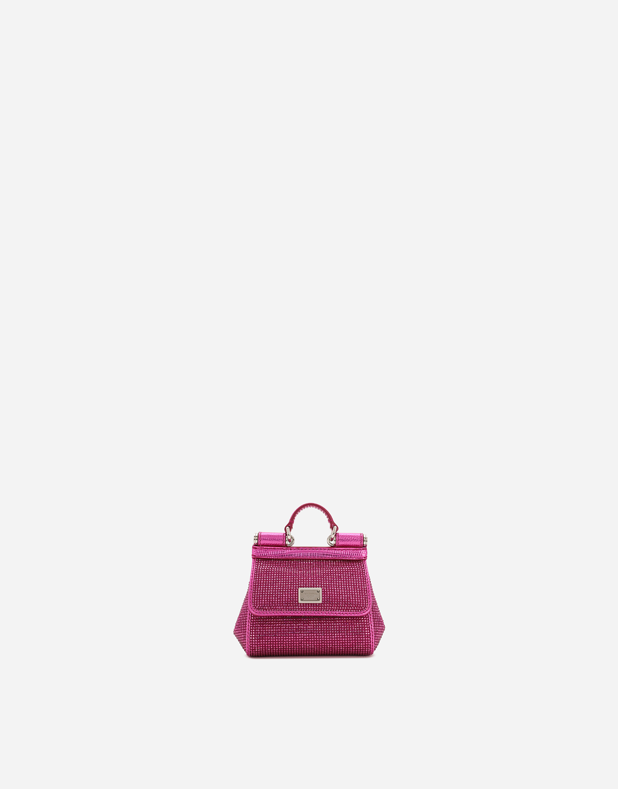 Dolce Gabbana Mini Sicily Handbag In Fuchsia ModeSens