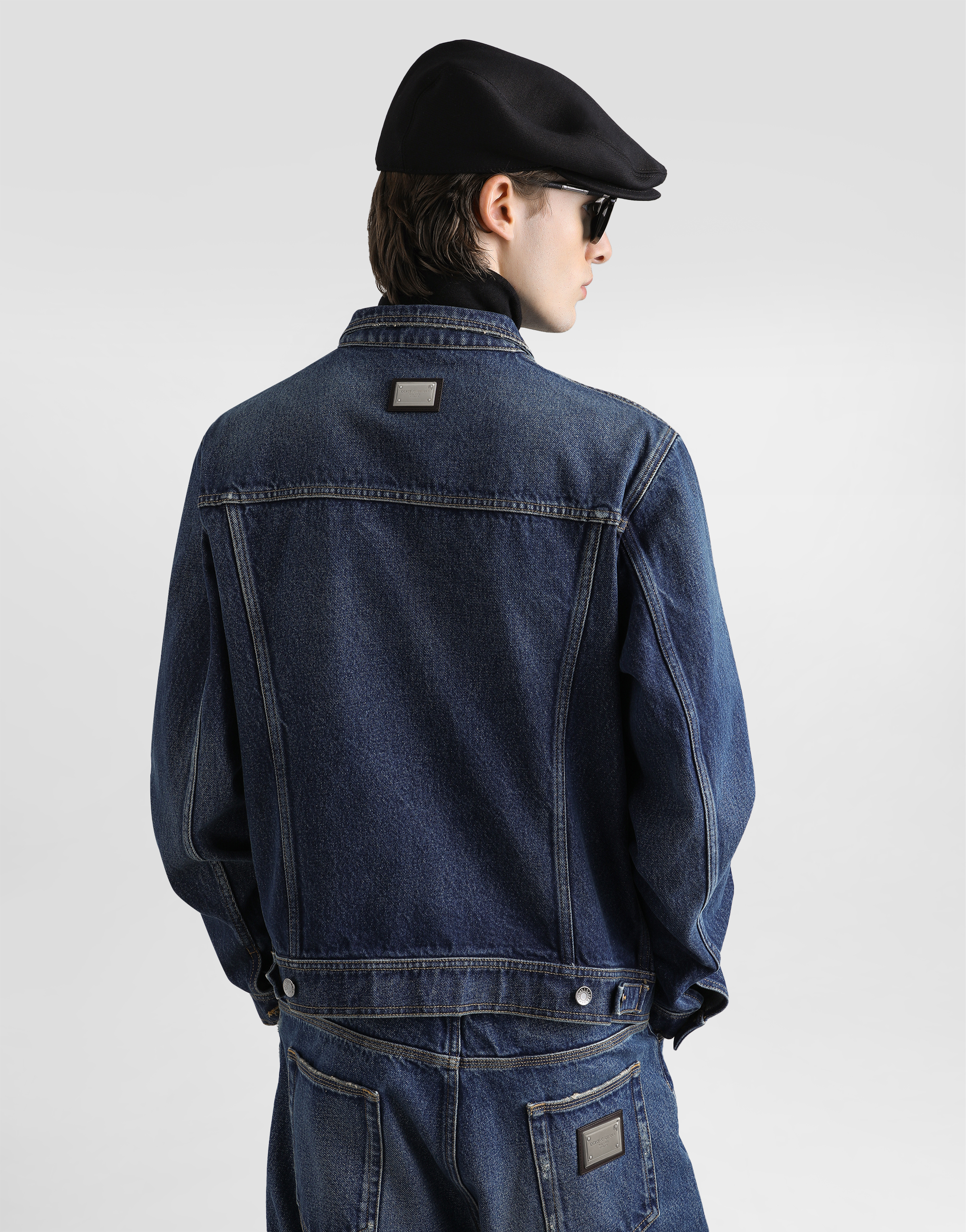  Dolce & Gabbana Denim Jacket - Mann Jeans Mehrfarbig 56 