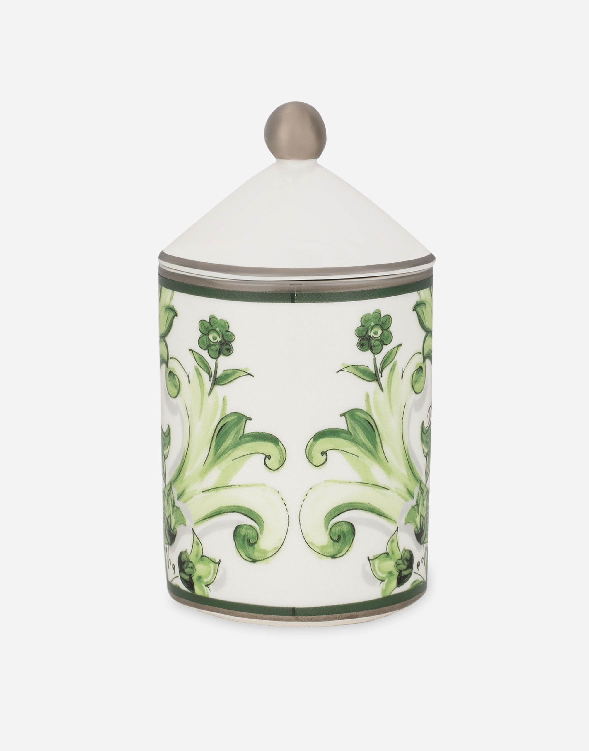 Dolce & Gabbana Porcelain Scented Candle - Sicilian Neroli And Lemon In Multicolor