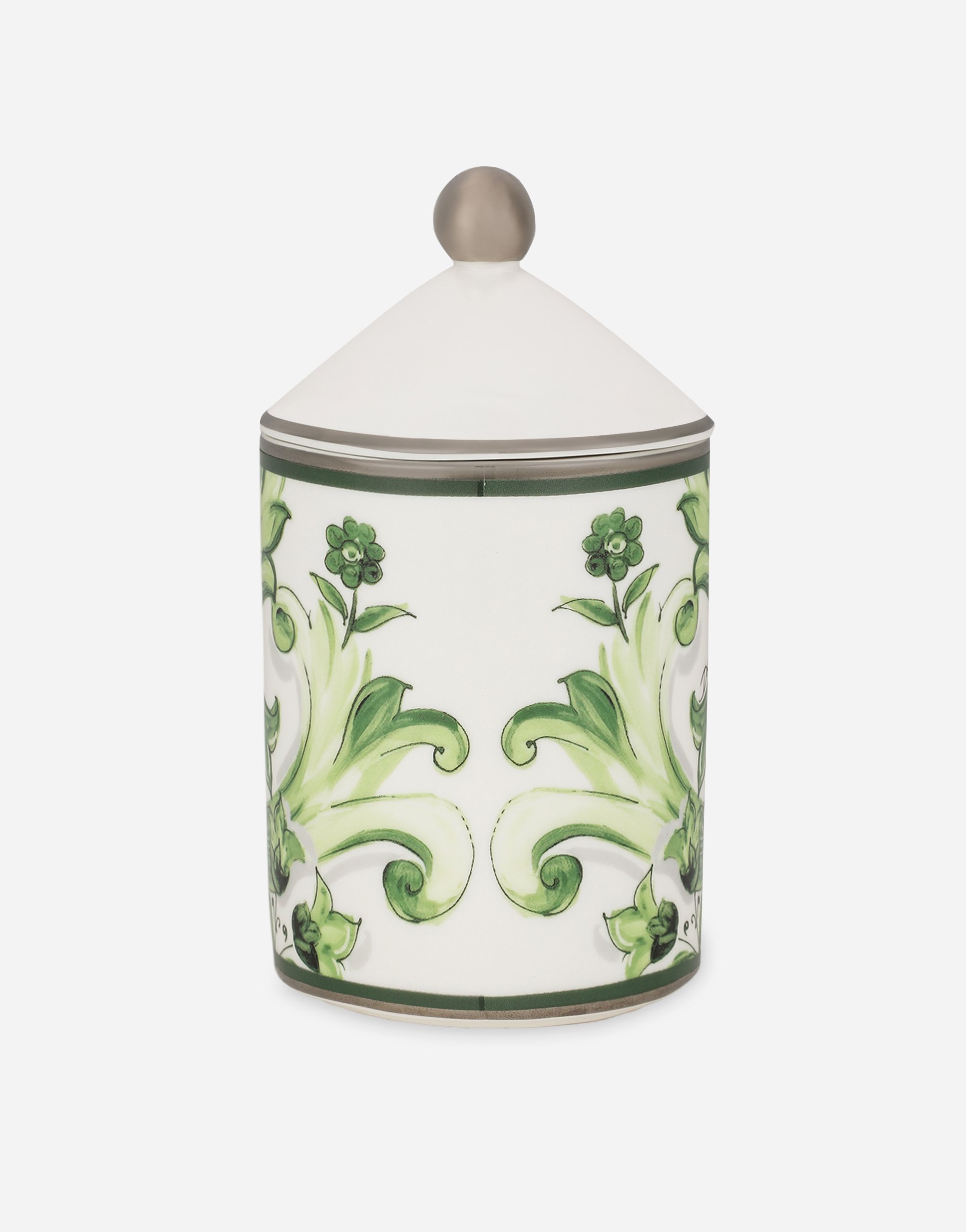 Dolce & Gabbana Porcelain Scented Candle - Sicilian Neroli And Lemon In Multicolor