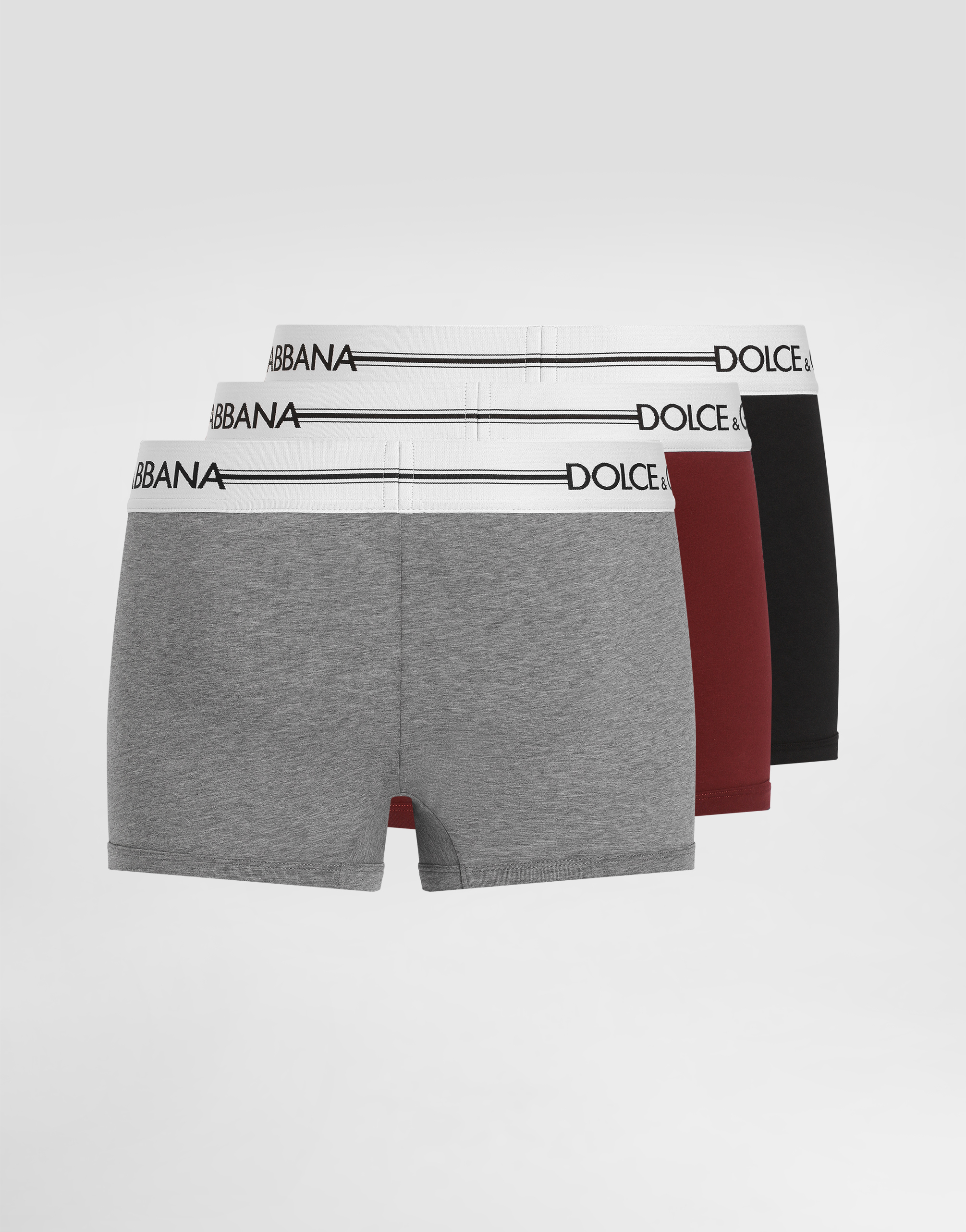 Stretch cotton boxers 3-pack