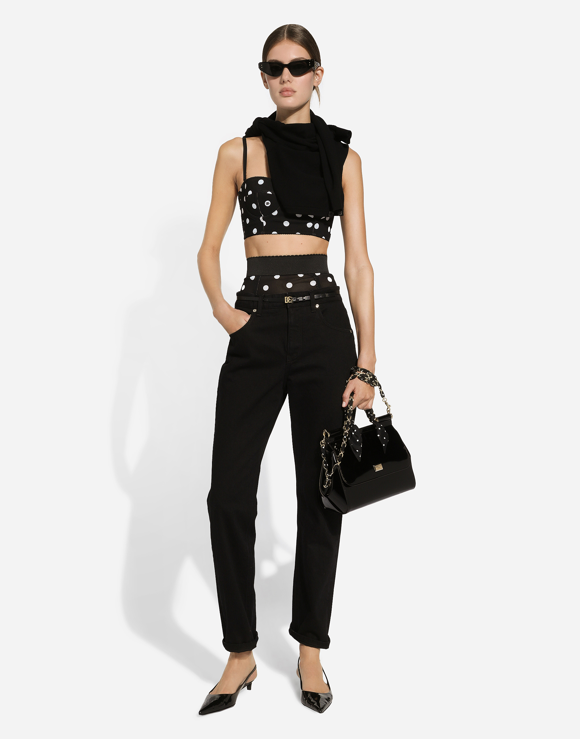 Dolce & Gabbana Dolce&gabbana Low Rise Boyfriend Jeans In Multicolor