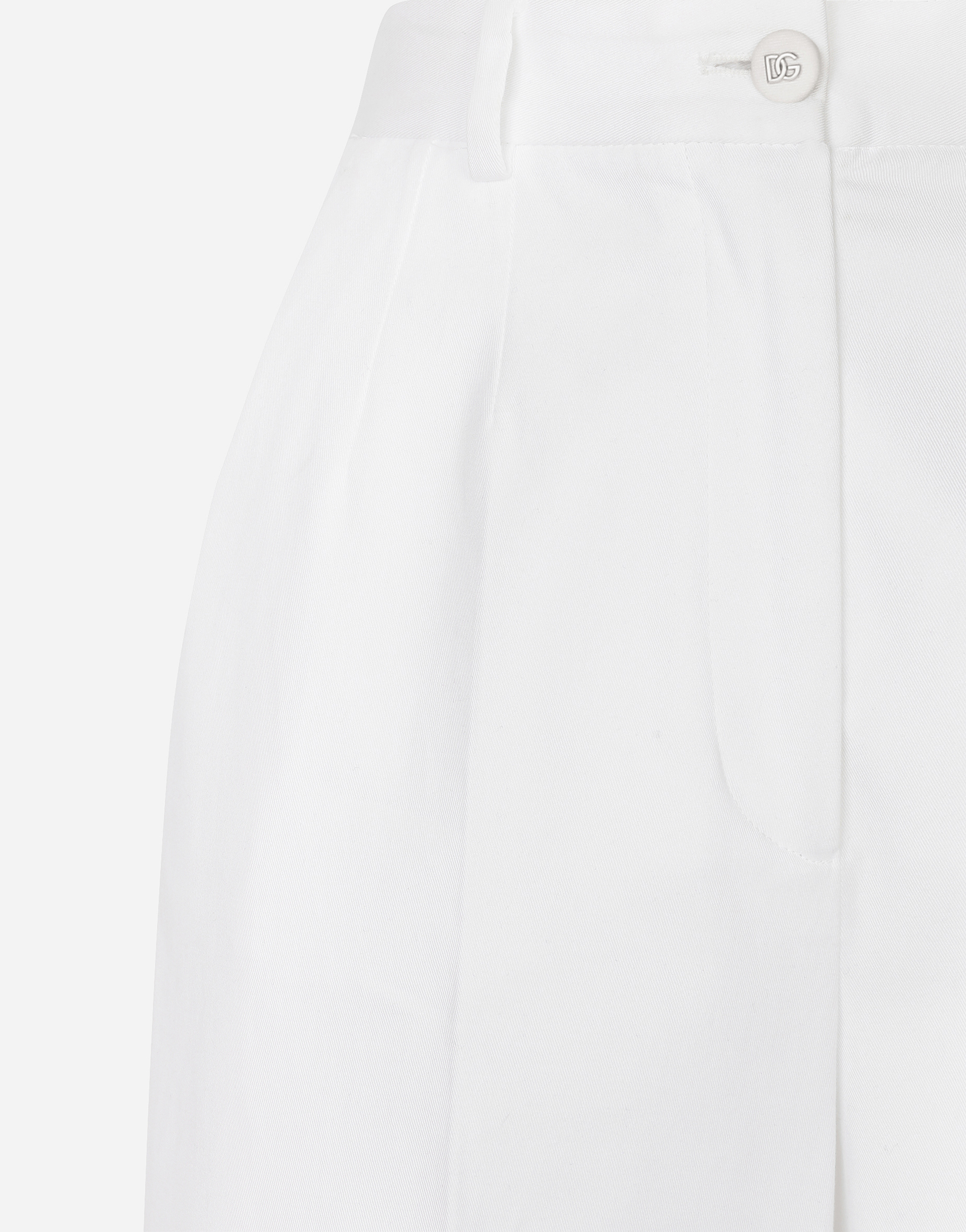 Dolce & Gabbana Pantalone In White