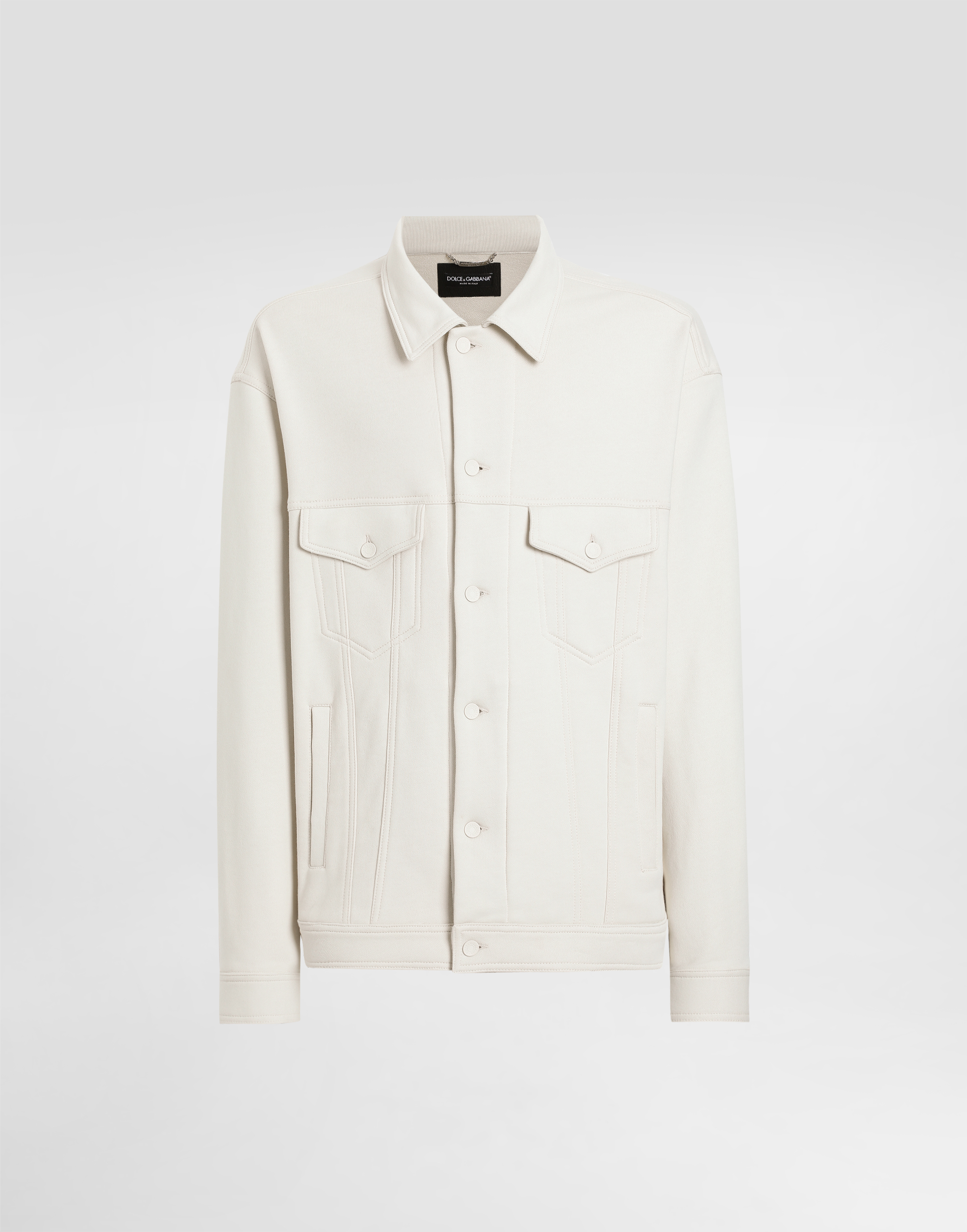 Cotton fleece jacket