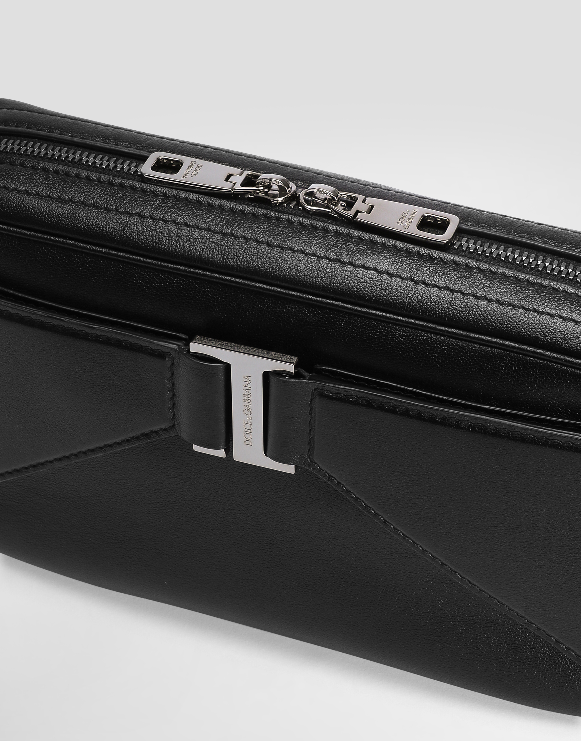 Calfskin crossbody bag