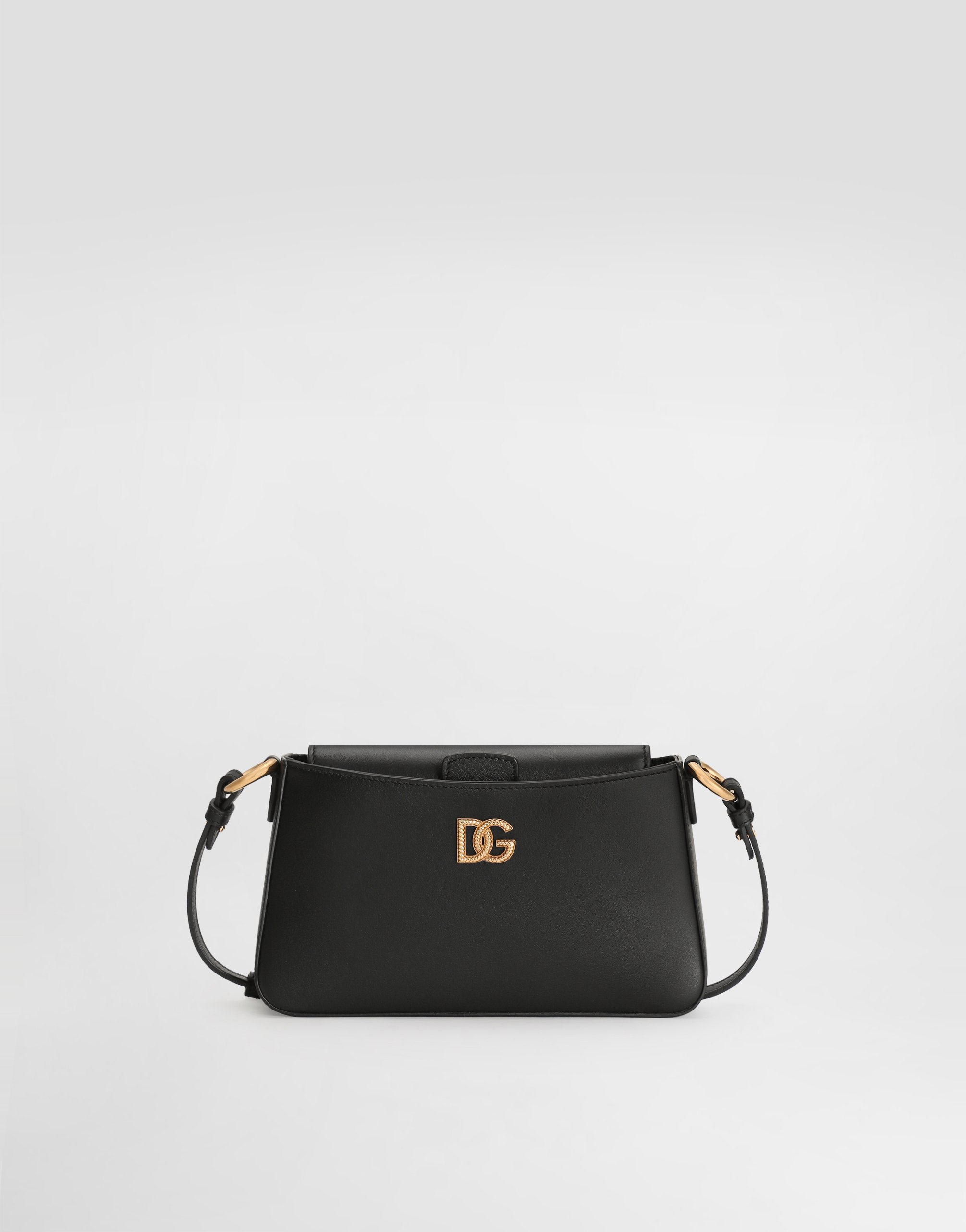 Calfskin phone bag in Black for Women | Dolce&Gabbana® US