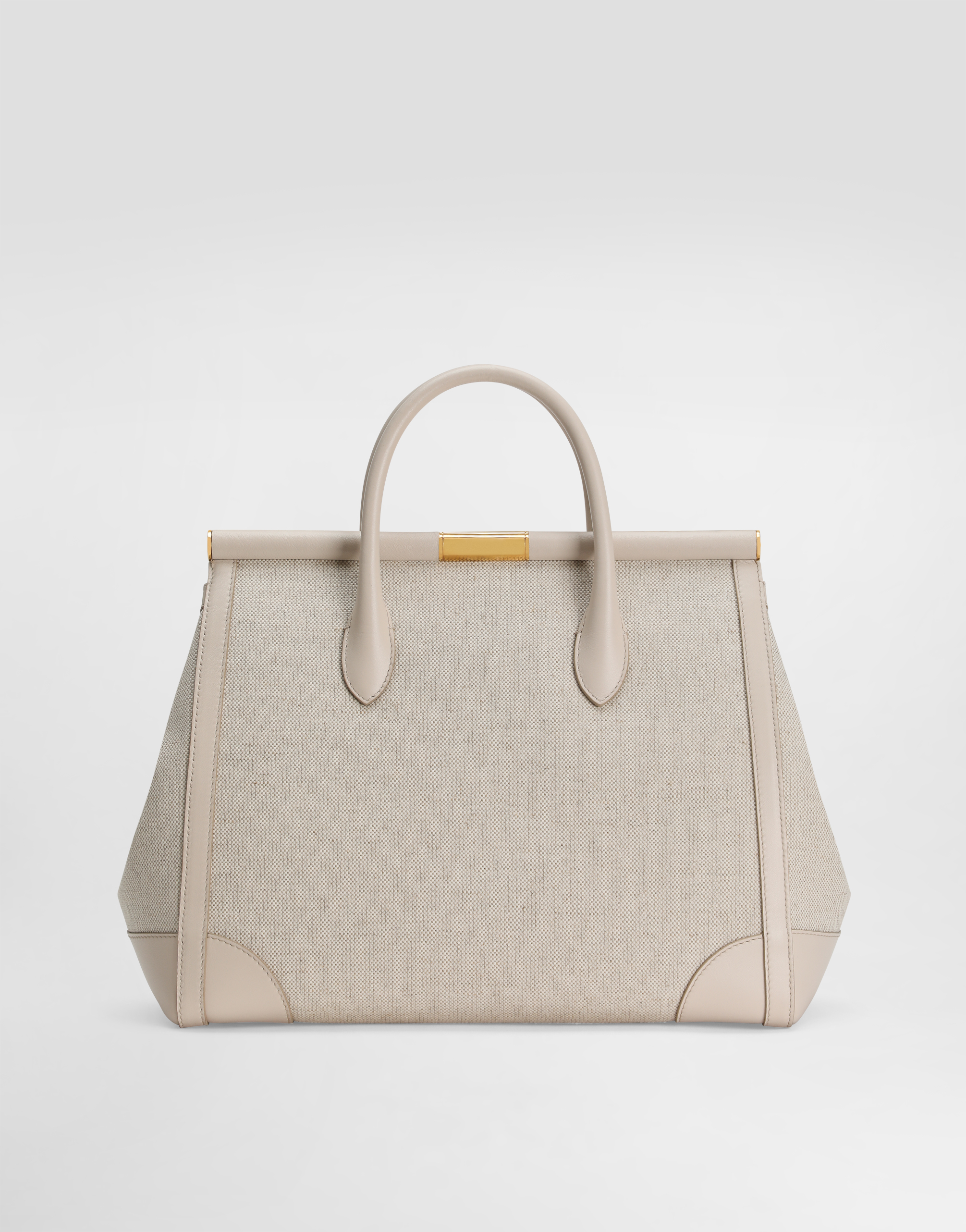 Dolce & Gabbana Marlene Fabric And Calfskin Handbag In Multi