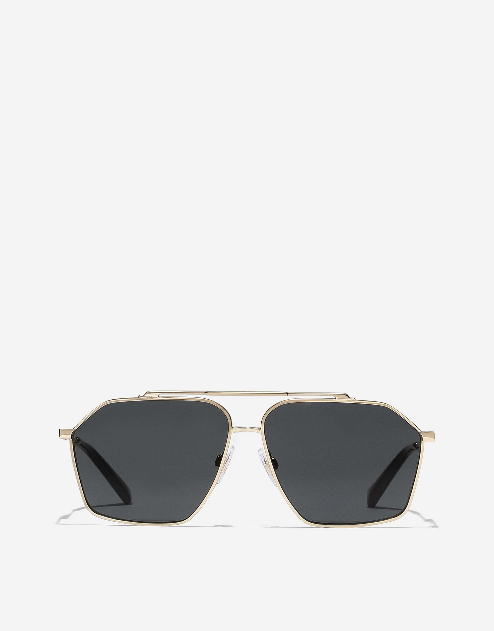 Dolce & Gabbana Stefano Sunglasses - Man Sunglasses Gold Onesize