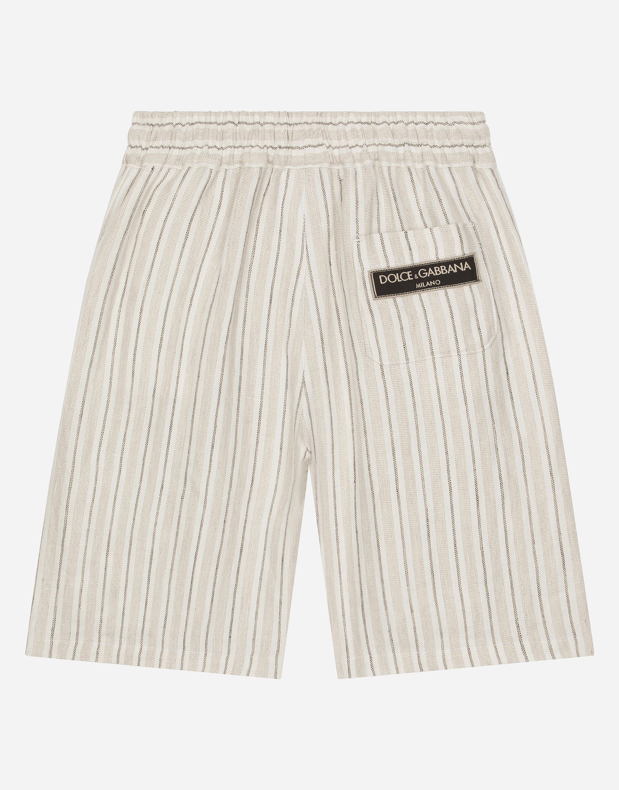 Dolce & Gabbana Bermuda In Rigato