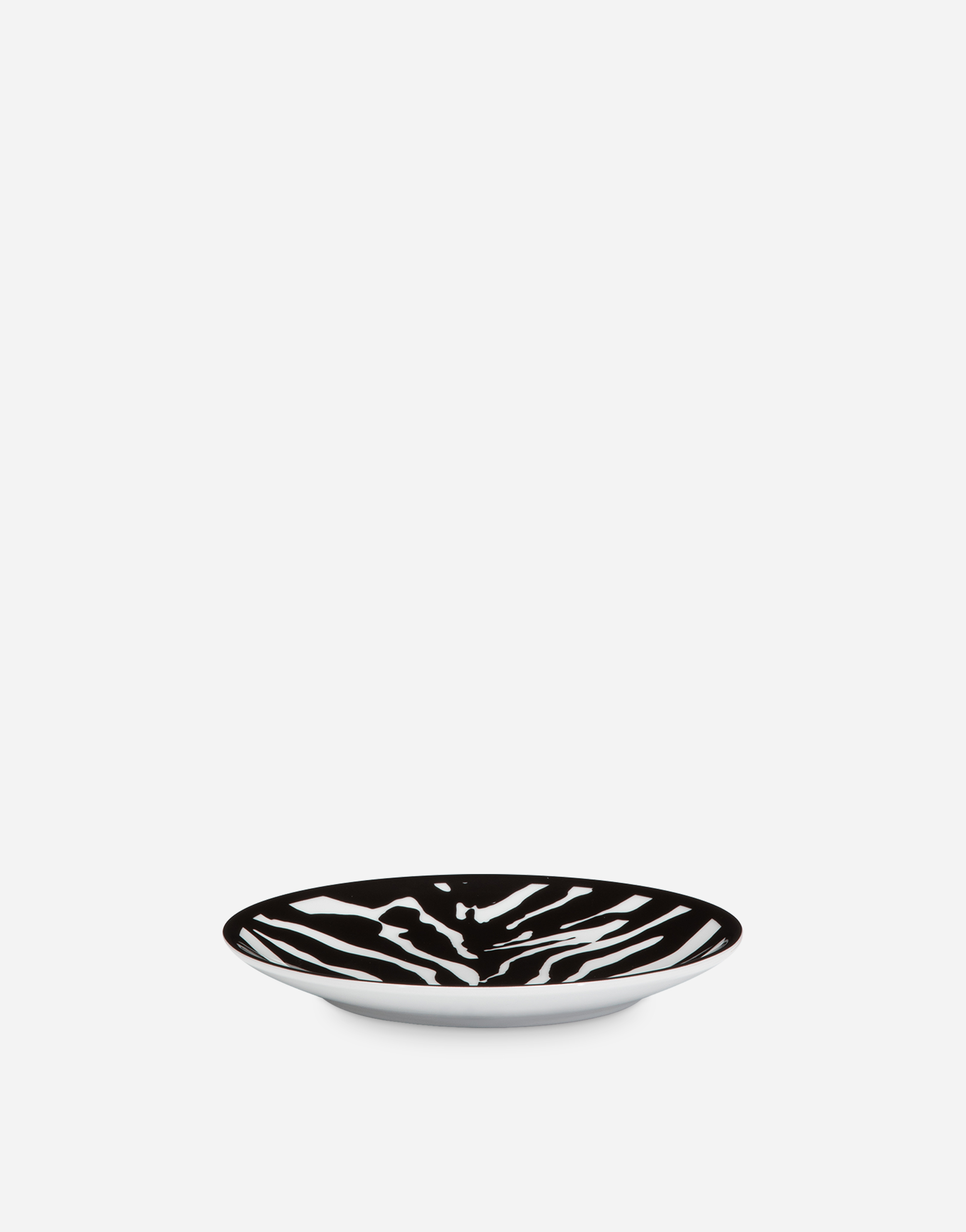 Dolce & Gabbana Set 2 Porcelain Dessert Plates Multicolor Unisex Onesize In Multicolor