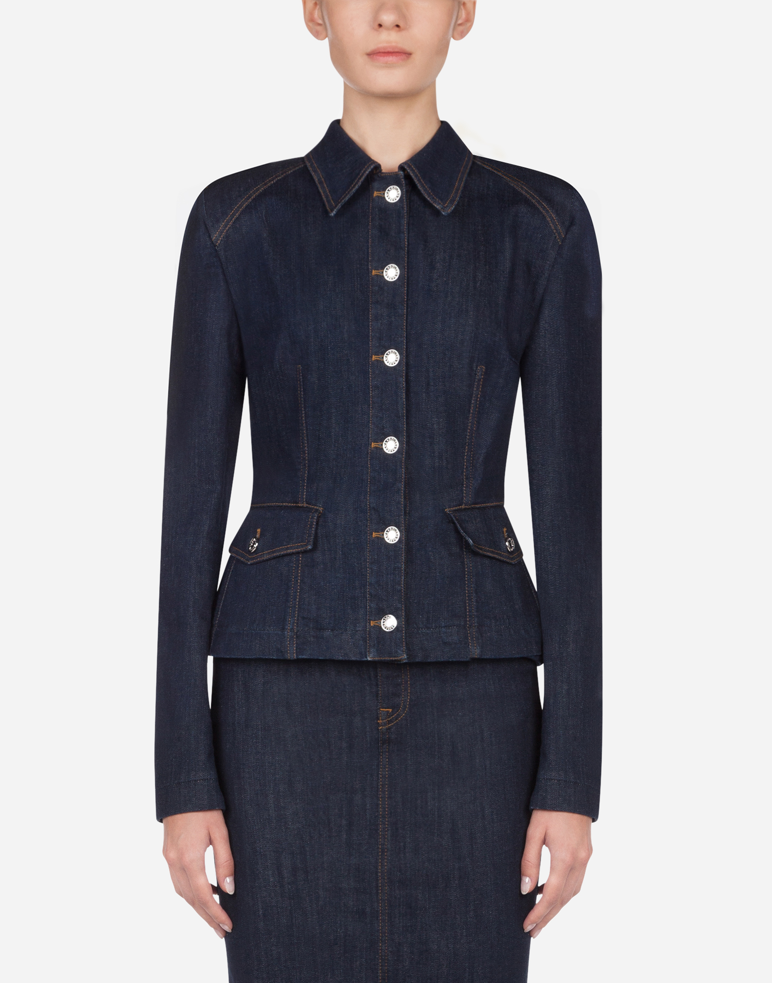 dolce and gabbana denim jacket womens