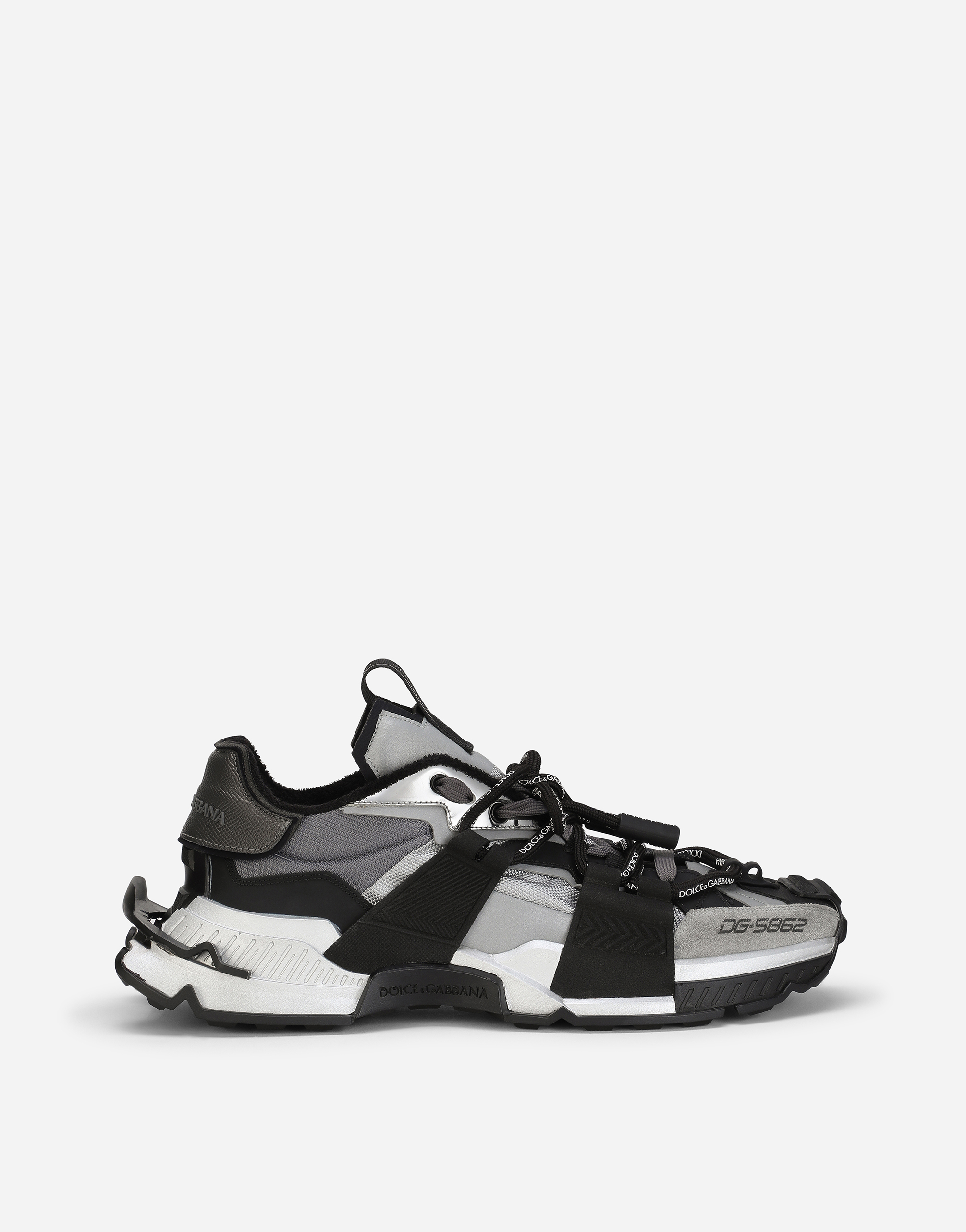 Dolce gabbana silver best sale sneakers