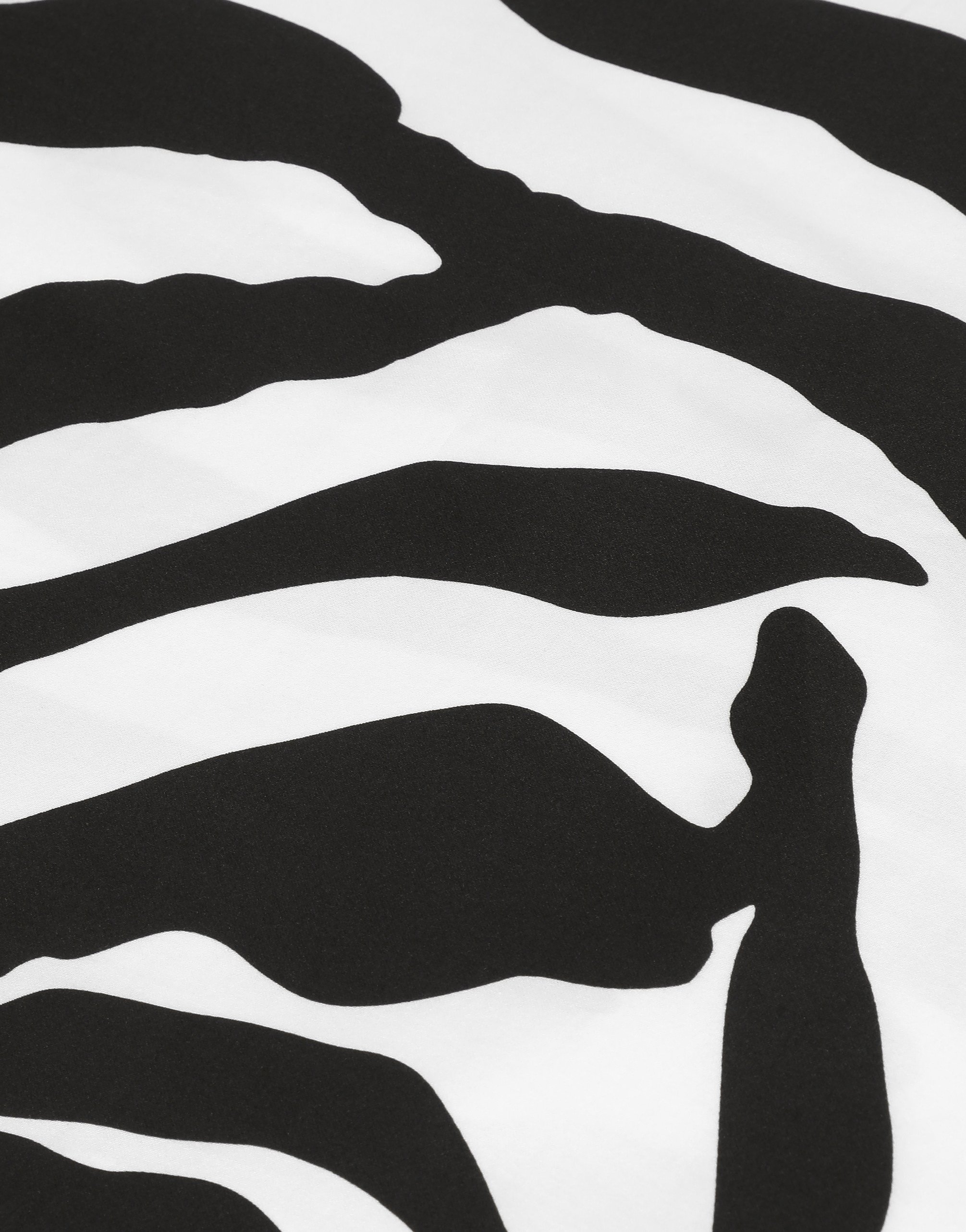 Dolce & Gabbana Set 2 Cotton Sateen Pillowcases In Multi