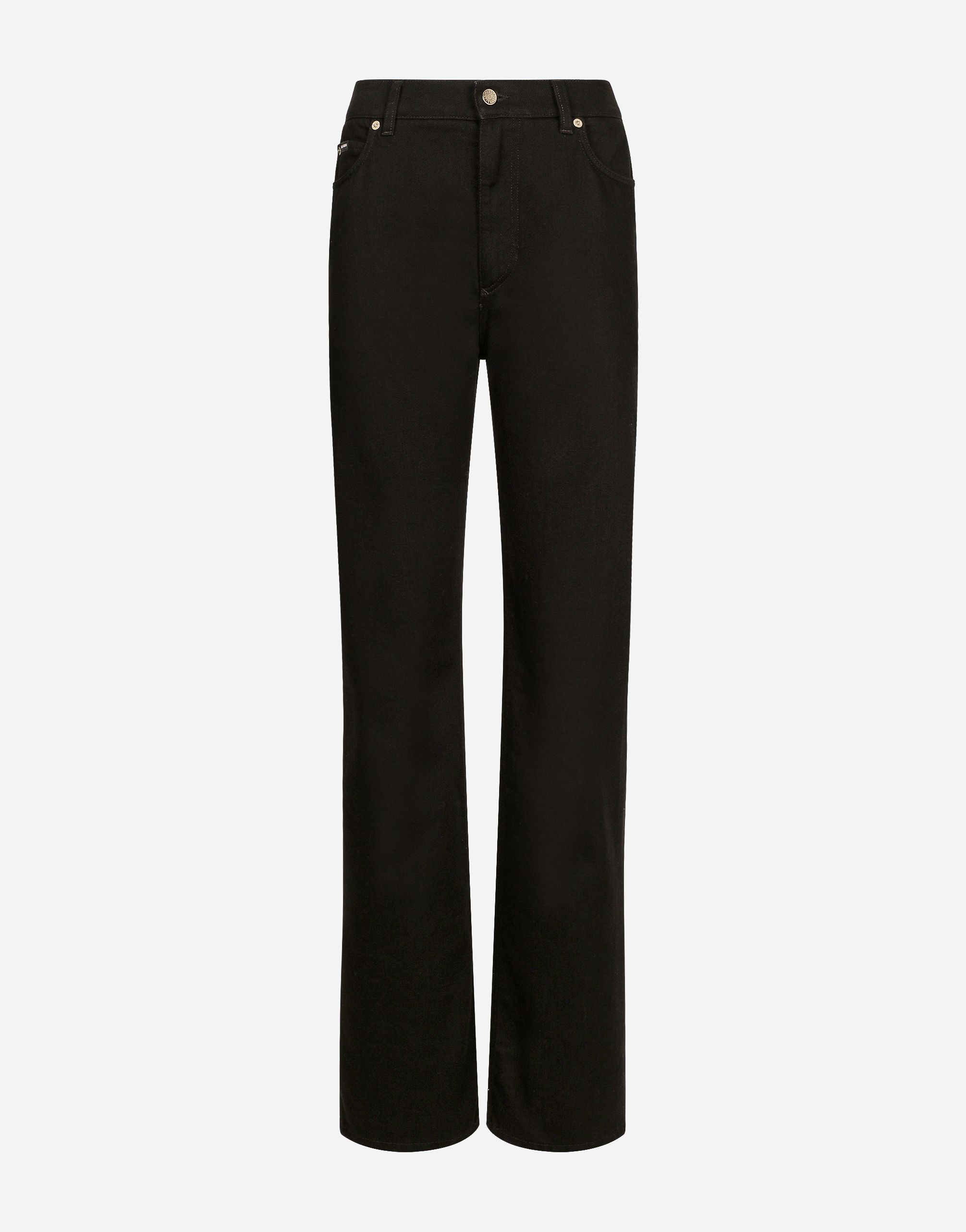 Dolce & Gabbana Loose Denim Jeans - Woman Denim And Jeans Multi-colored 42