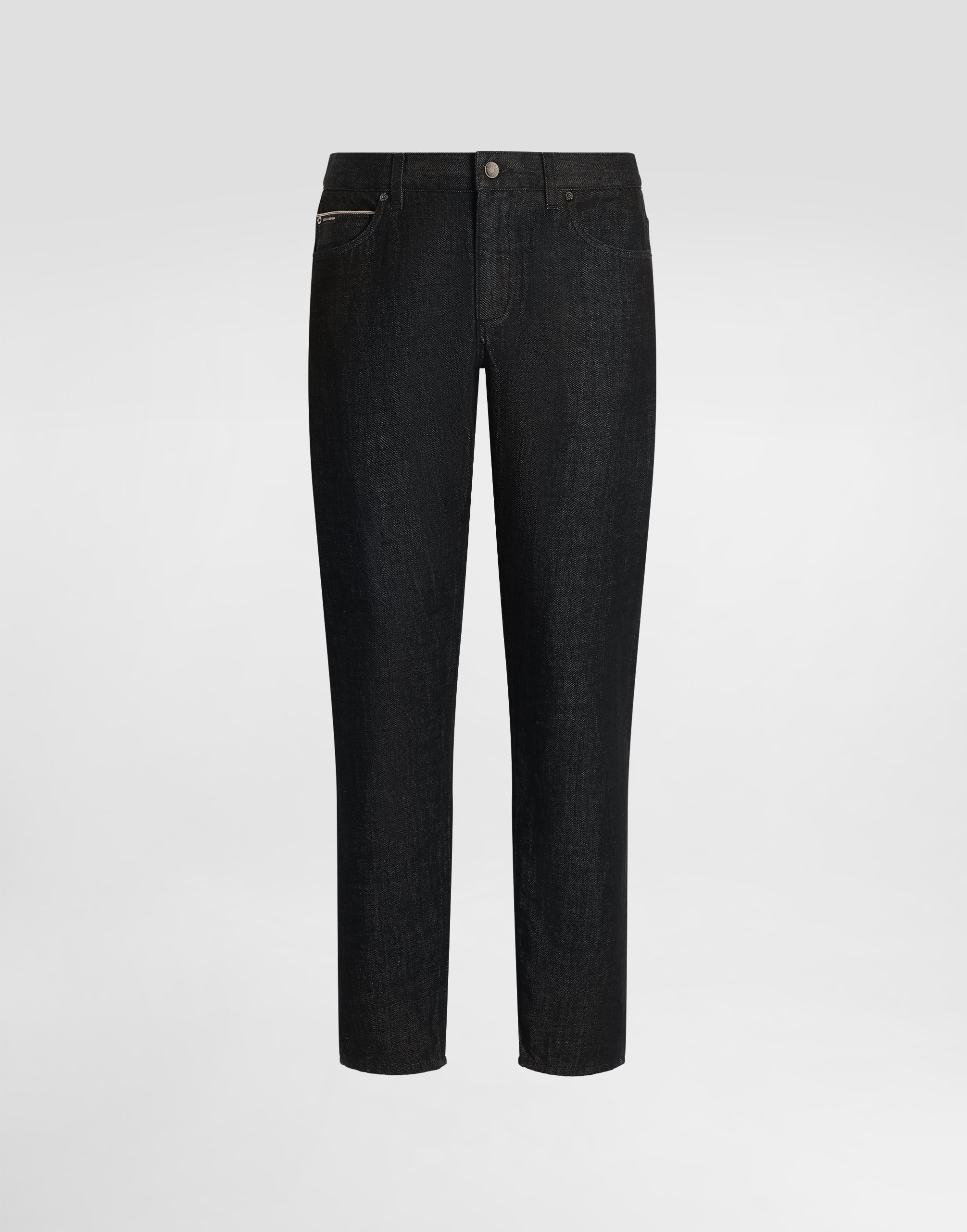 Dolce & Gabbana Men's Dark Blue Cotton Jeans | Size 46 | Gp01ndg8ke8 In Multicolor