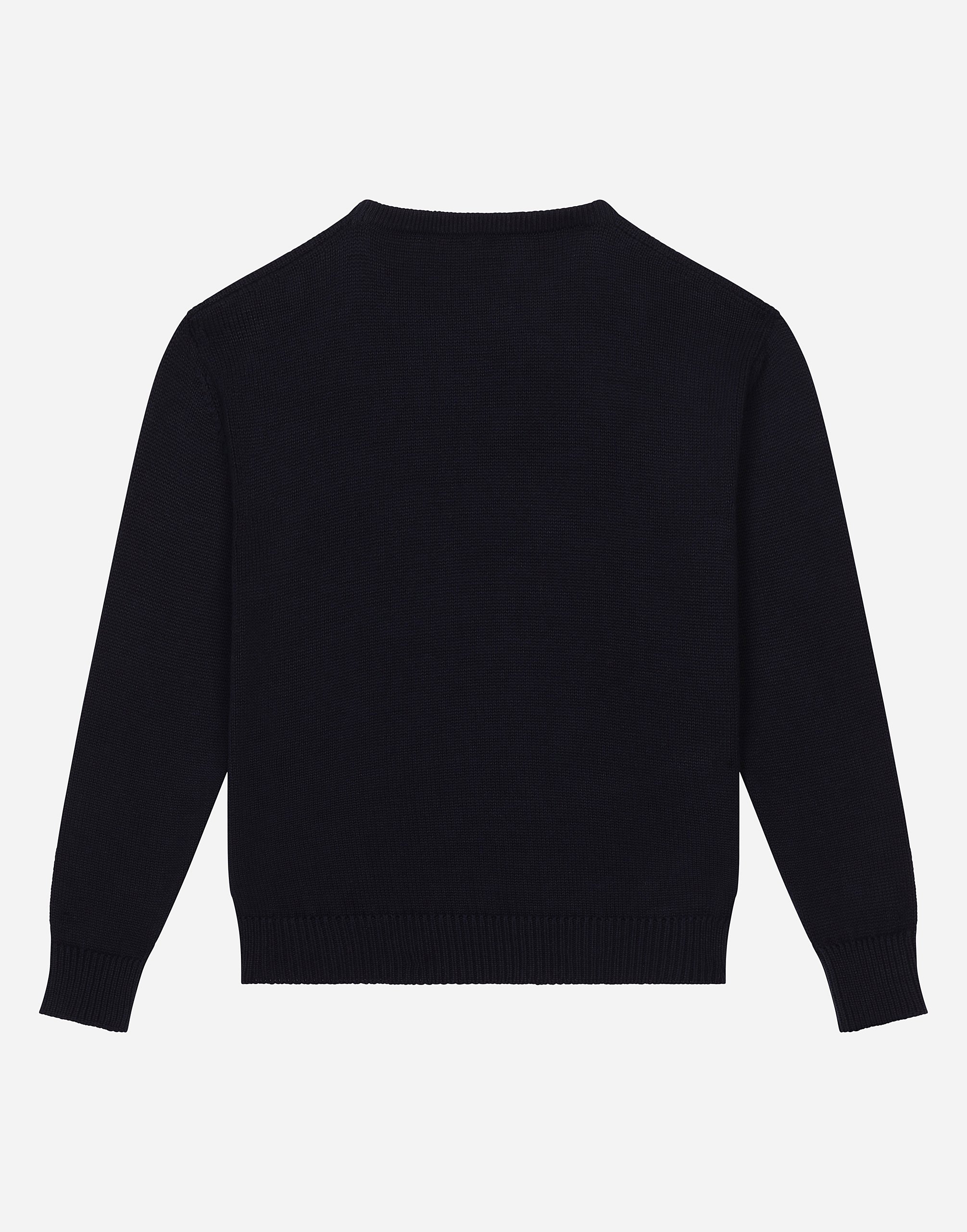 Cotton pullover with Dolce&Gabbana logo