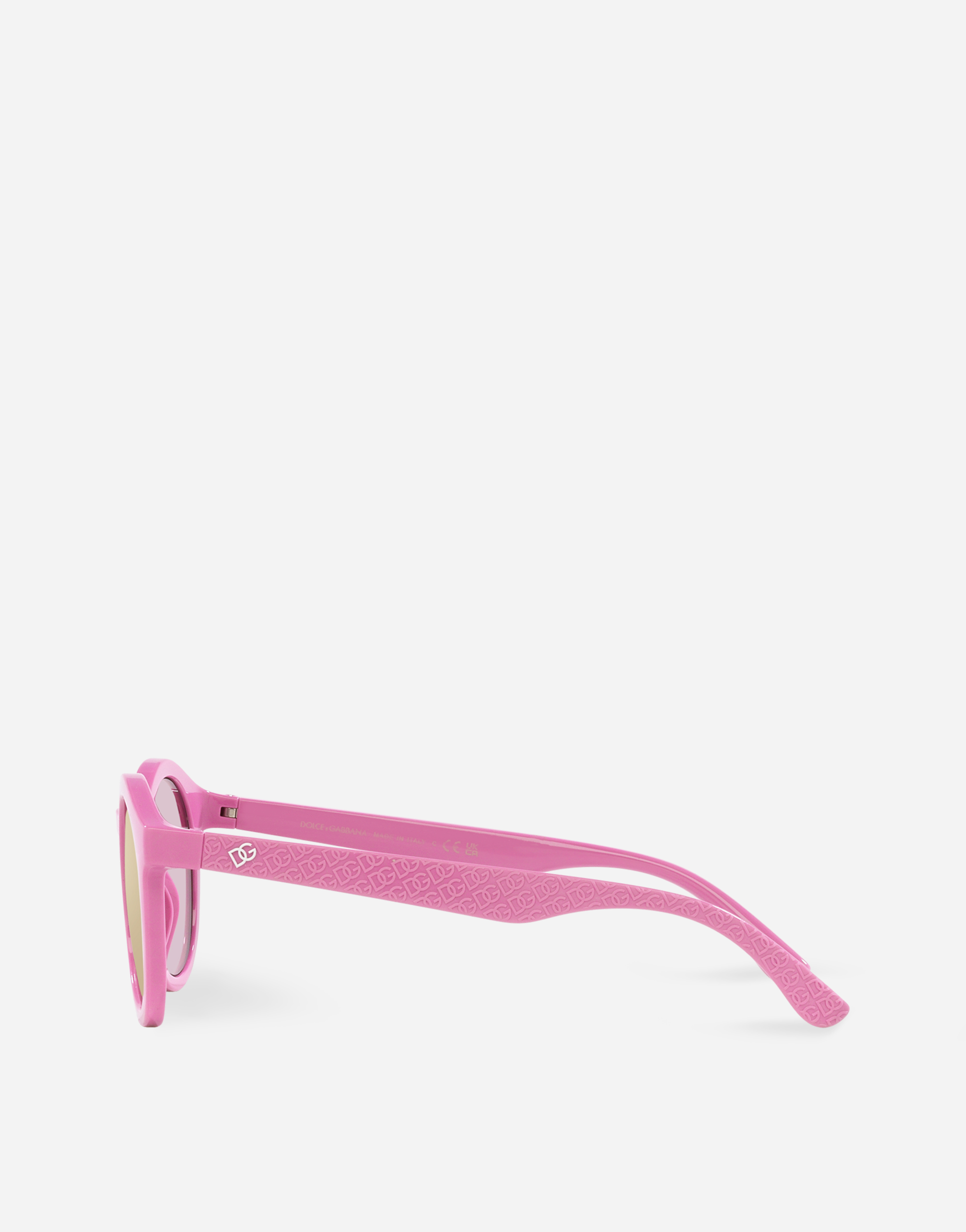 Shop Dolce & Gabbana Gamers Sunglasses In Pink