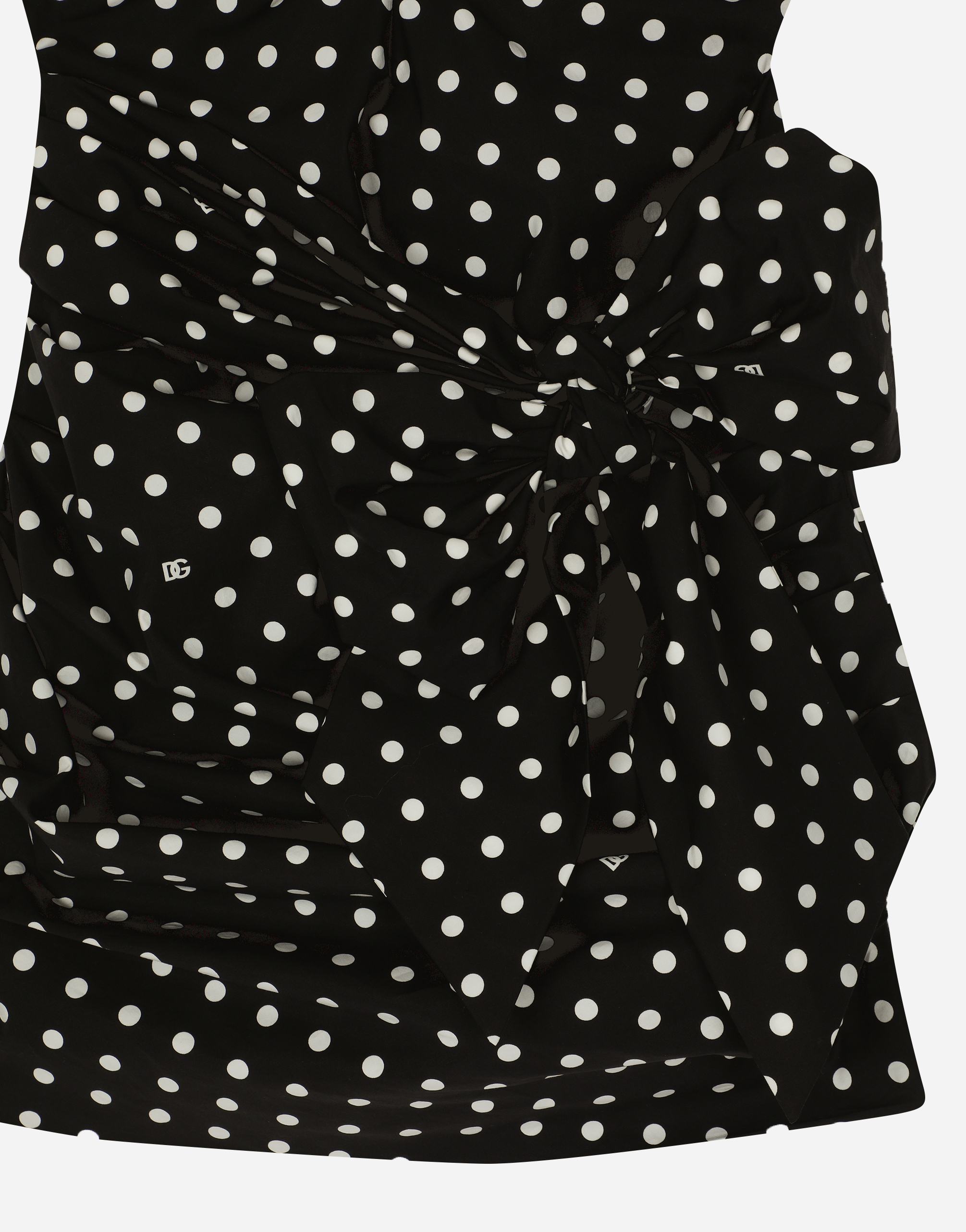 Dolce & Gabbana Polka-dot Mini Dress In プリ