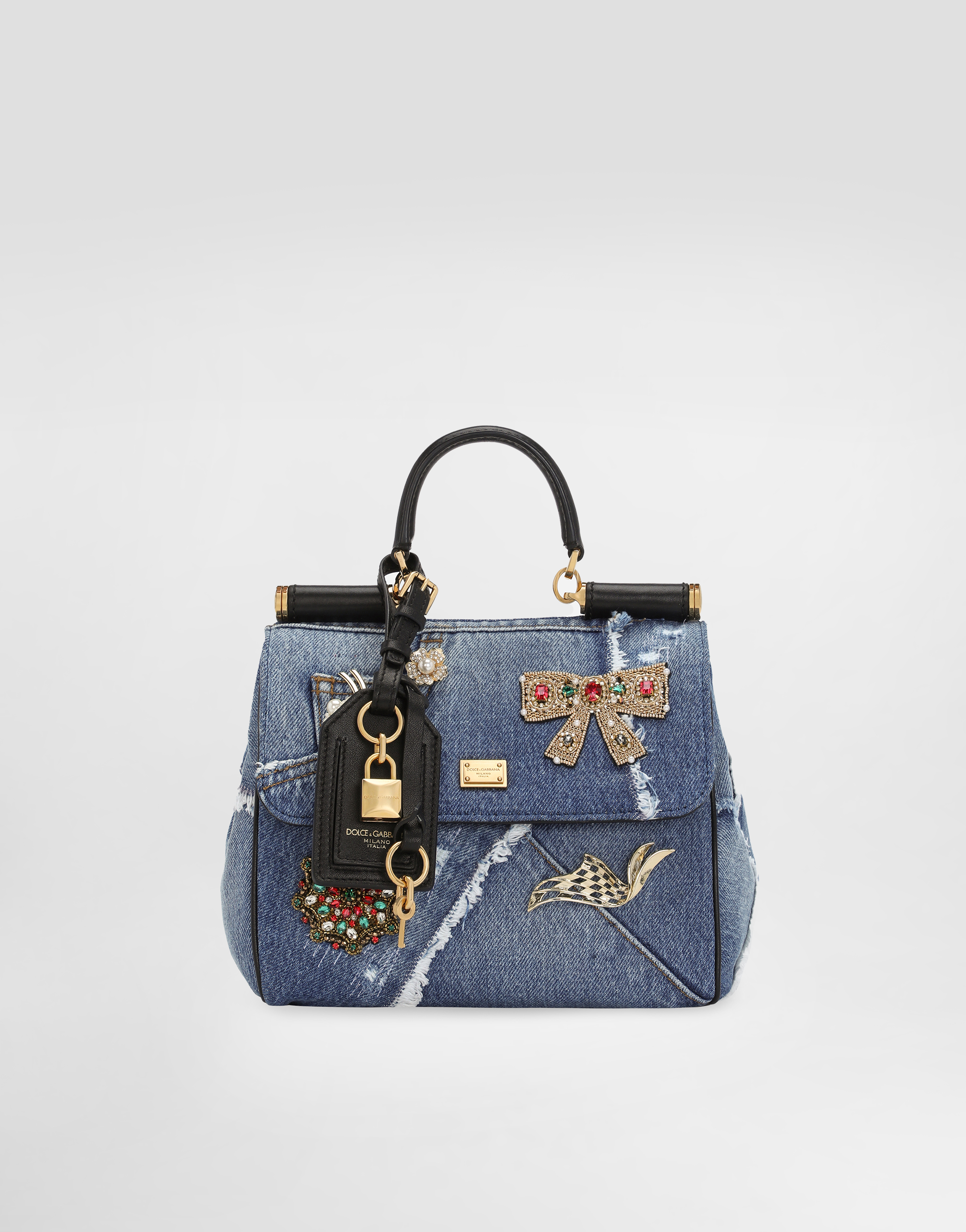 Dolce & Gabbana My Sicily Denim Handbag