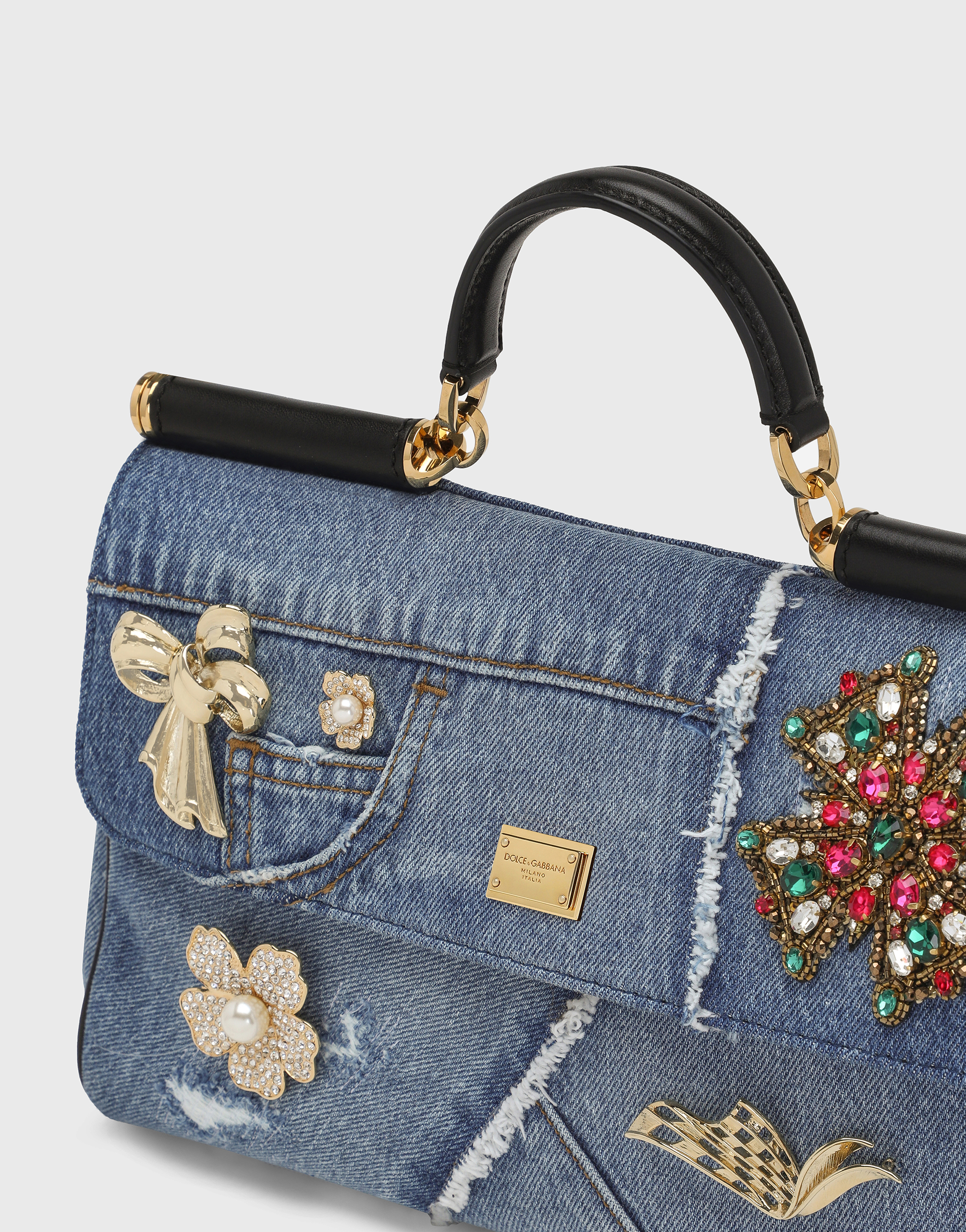 My Sicily denim handbag