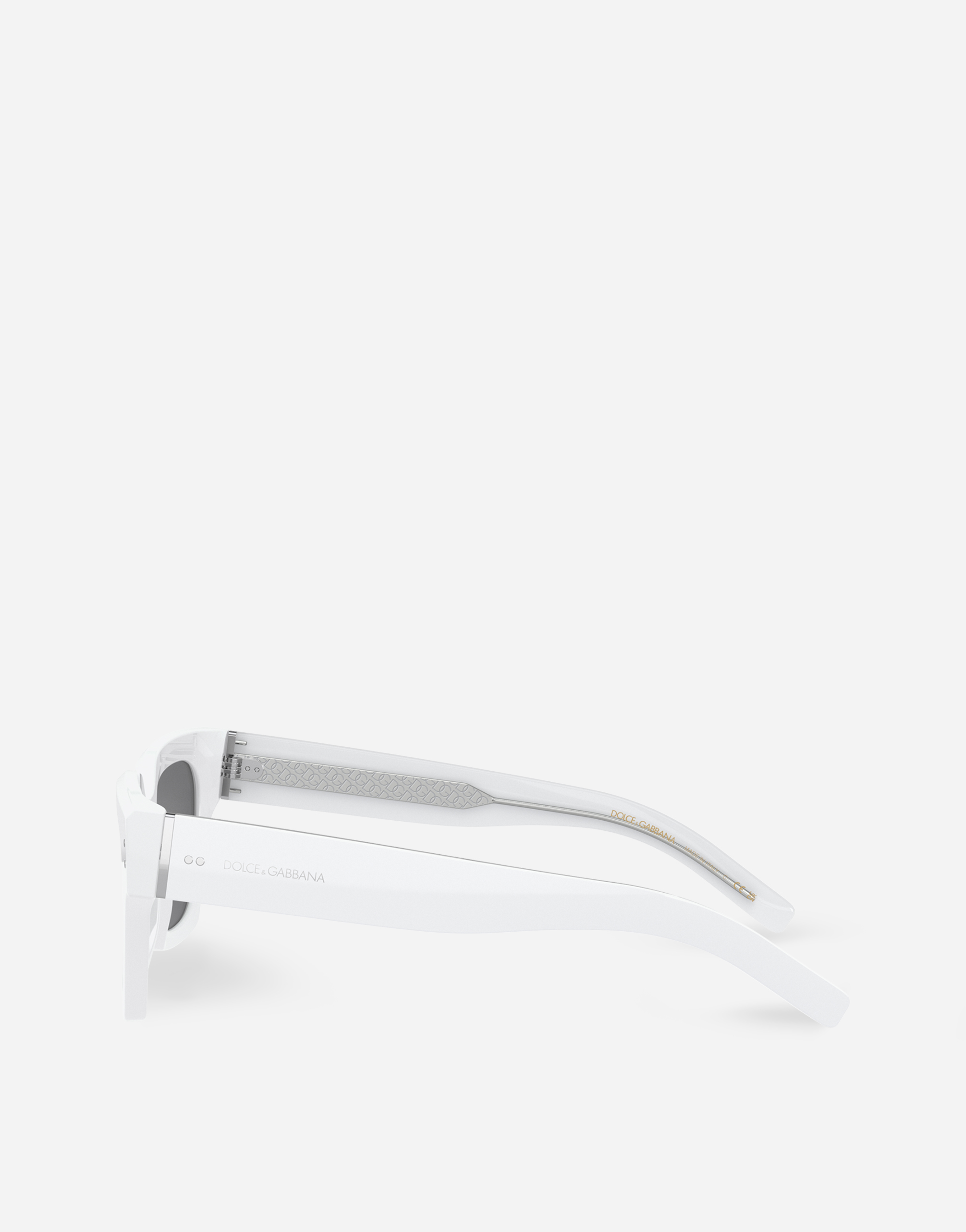 Shop Dolce & Gabbana Dg Icon Sunglasses In White