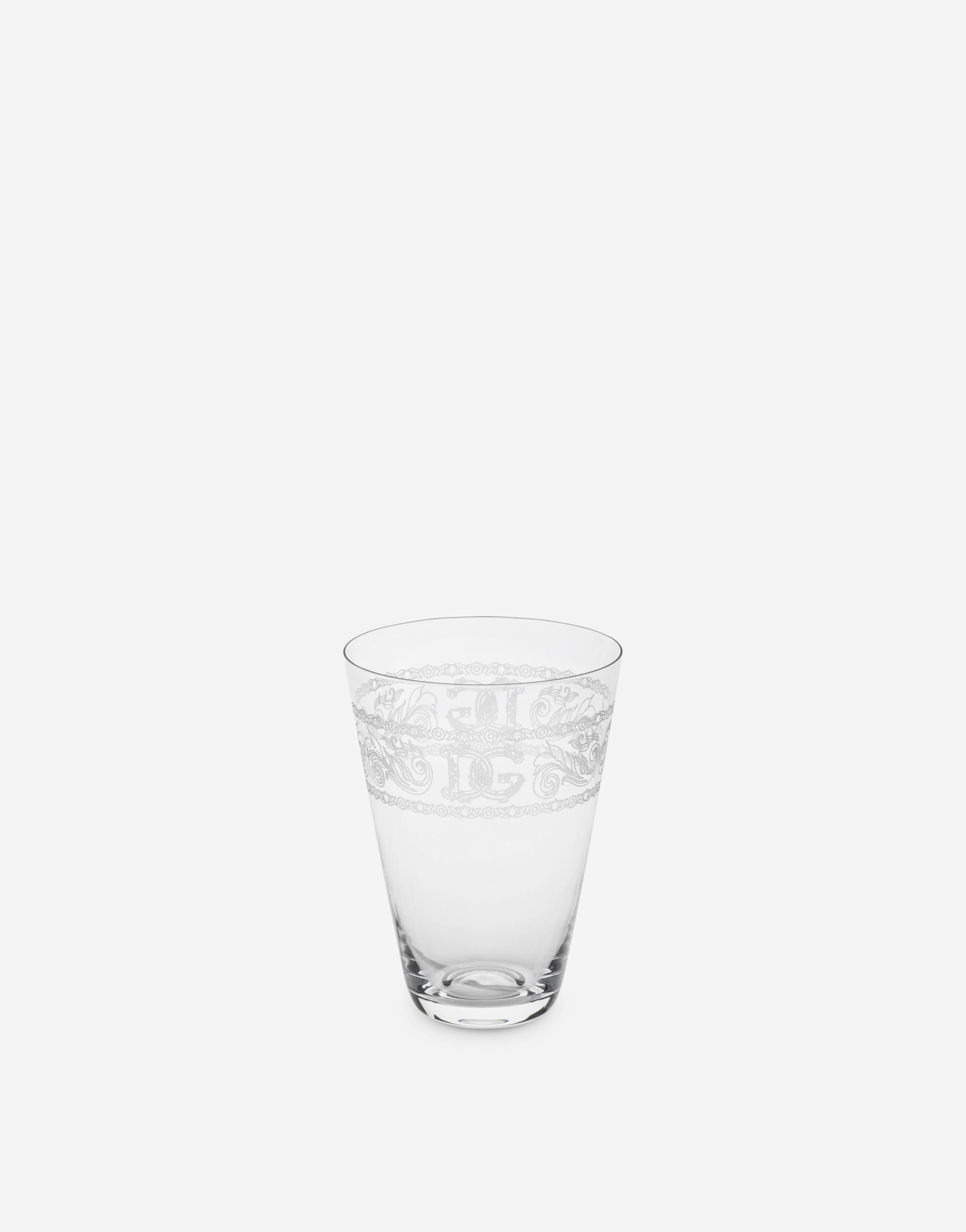 Shop Dolce & Gabbana Set 2 Beverage Glasses In Multicolor