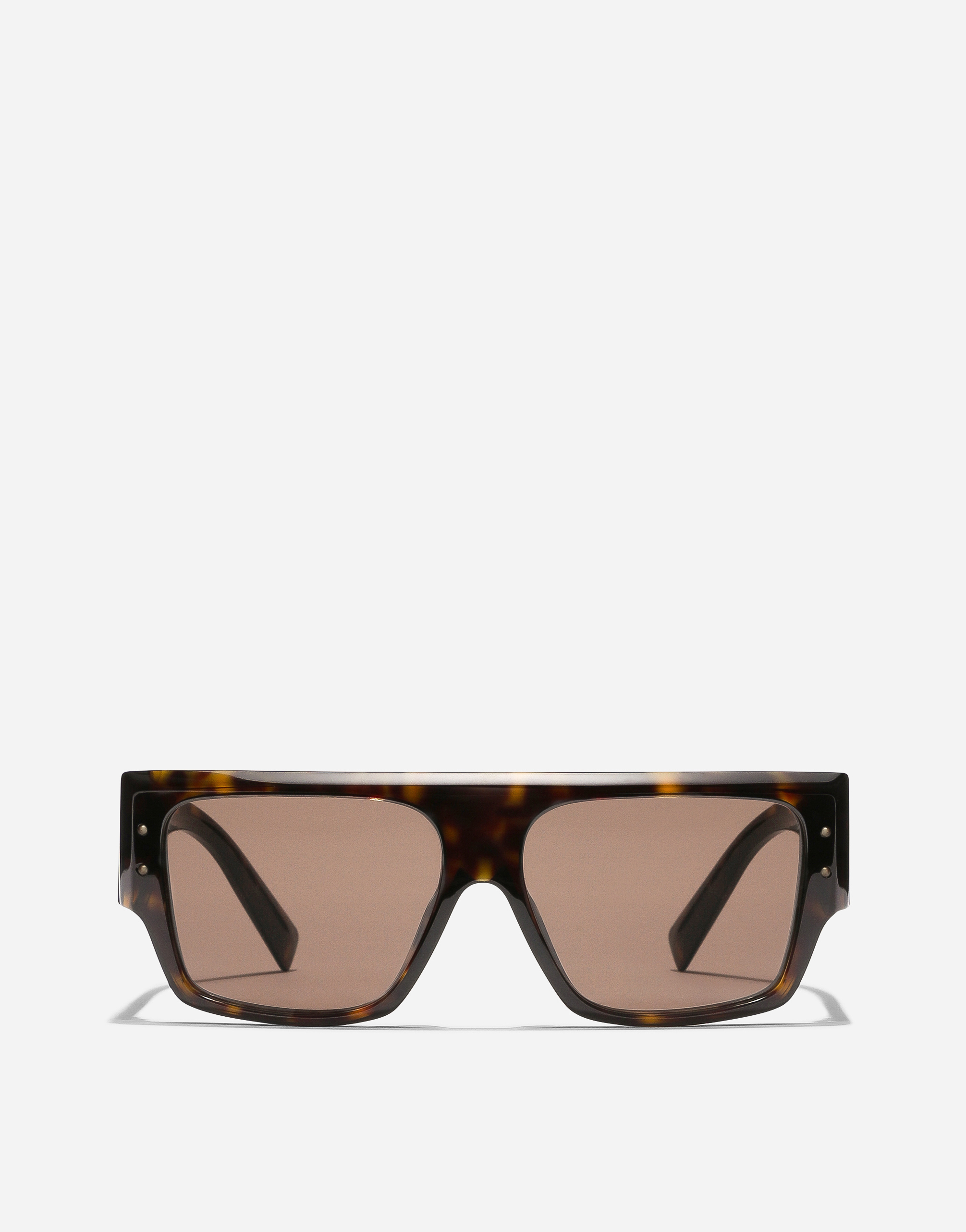 Shop Dolce & Gabbana Dna Sunglasses In Havana