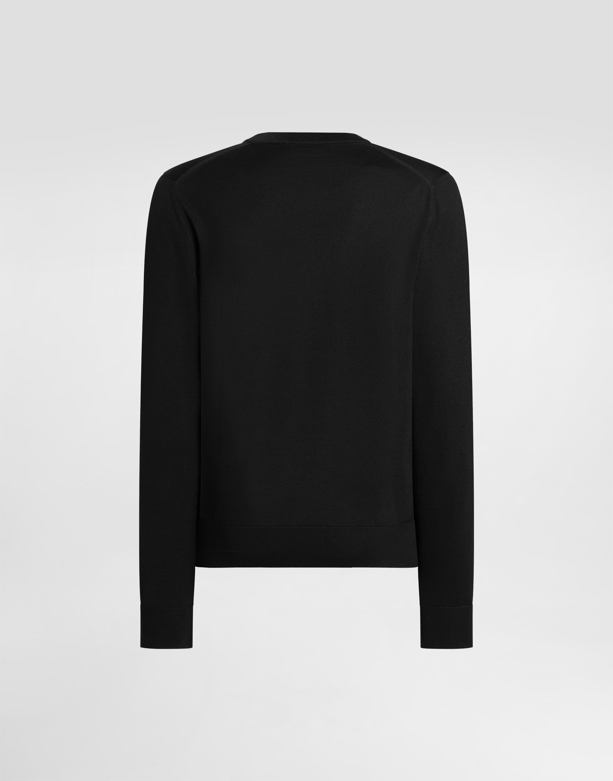  Dolce & Gabbana Virgin Wool Pullover - Man Sweaters And Cardigans Blue 48 