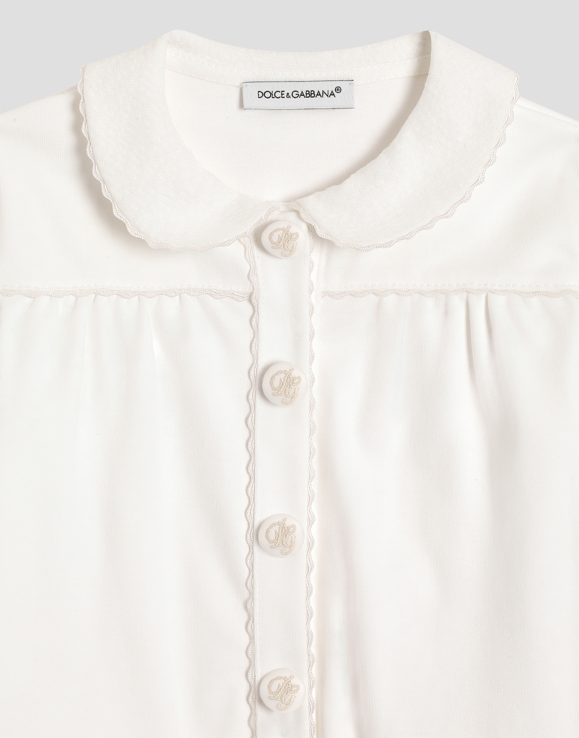  Dolce & Gabbana 3-piece Gift Set In Interlock And Linen With Embroidery - Frau Geschenk-set Und Body Mehrfarbig 9/12 Months 