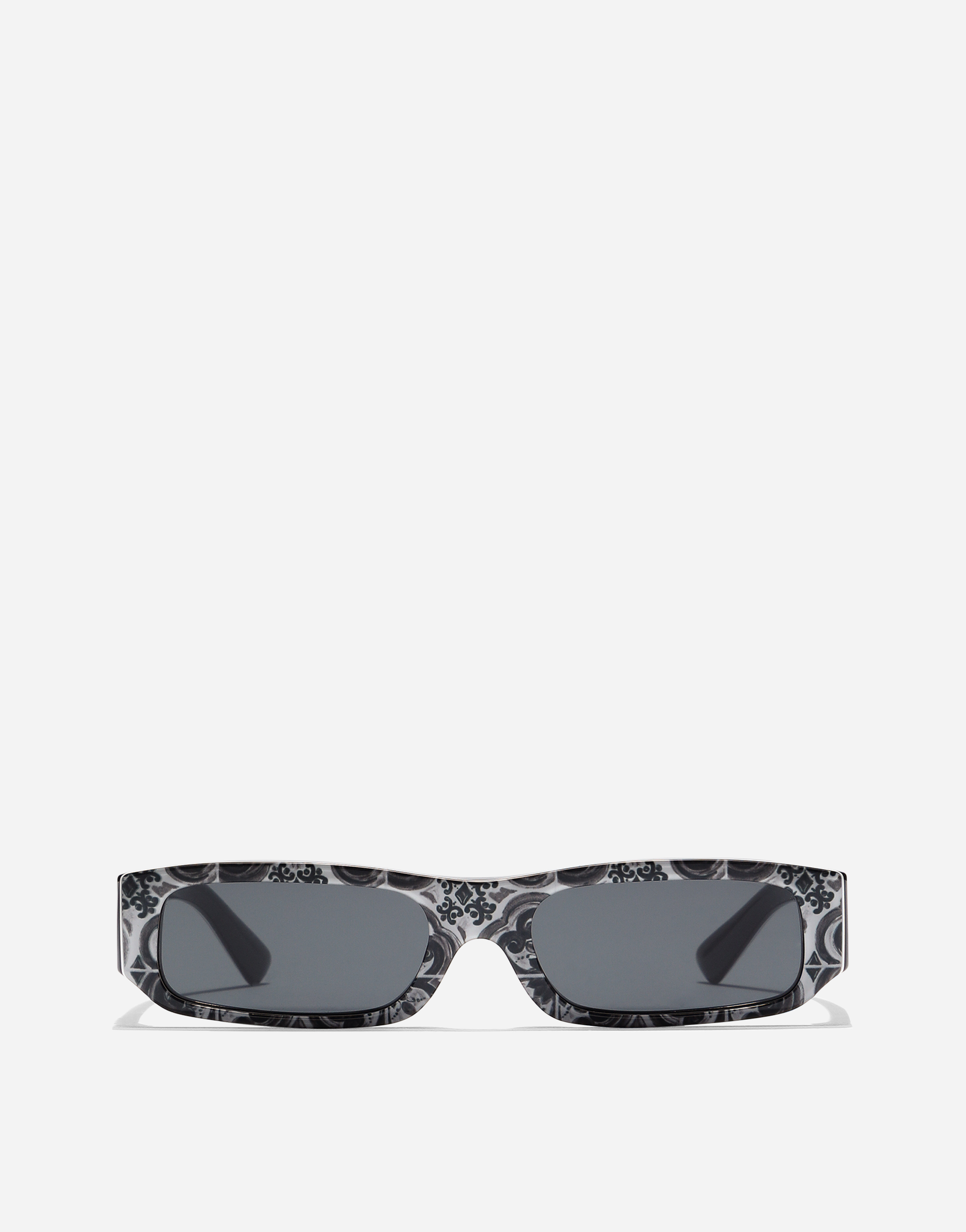 Dolce & Gabbana Black Maiolica Sunglasses
