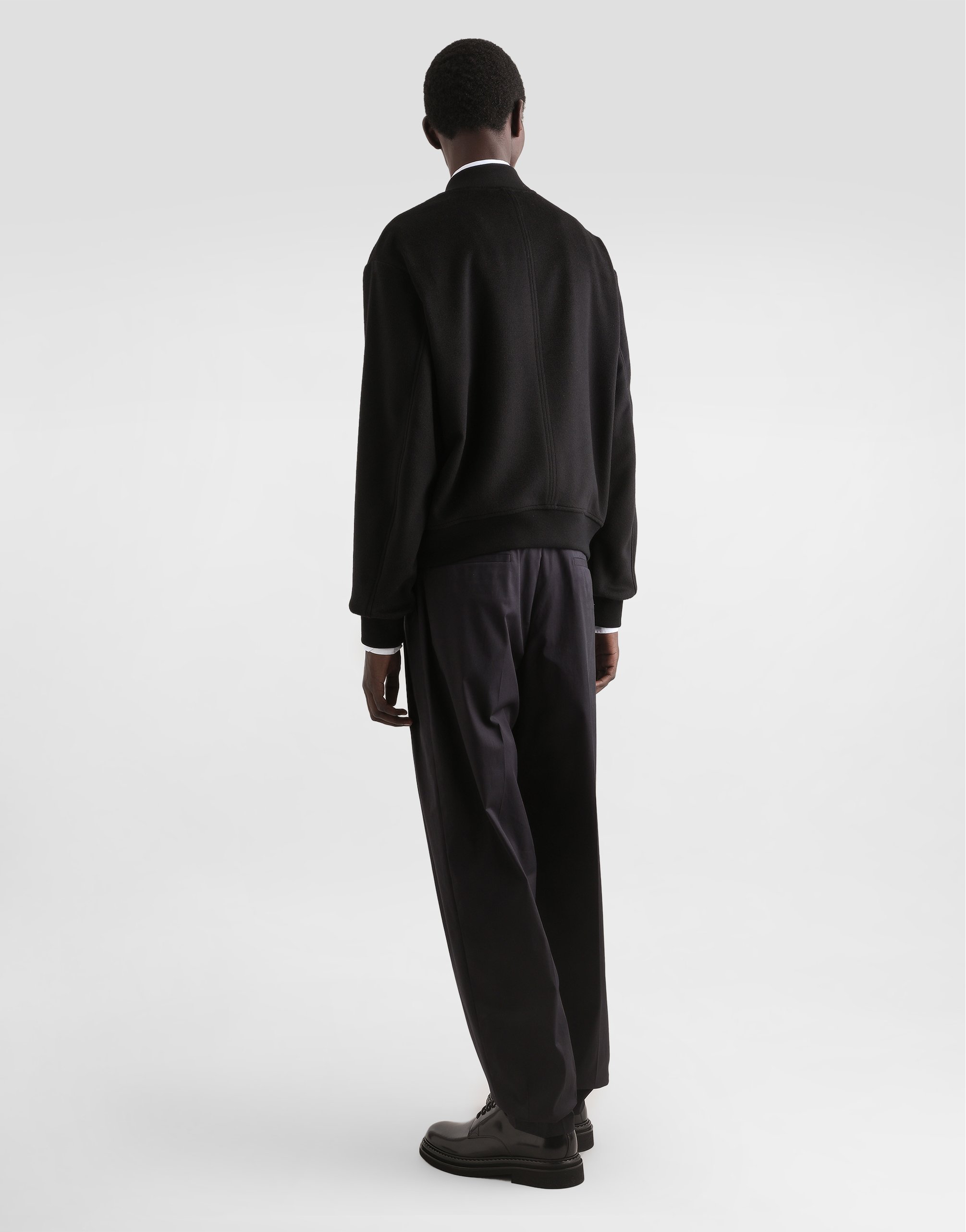 Cashmere bomber jacket