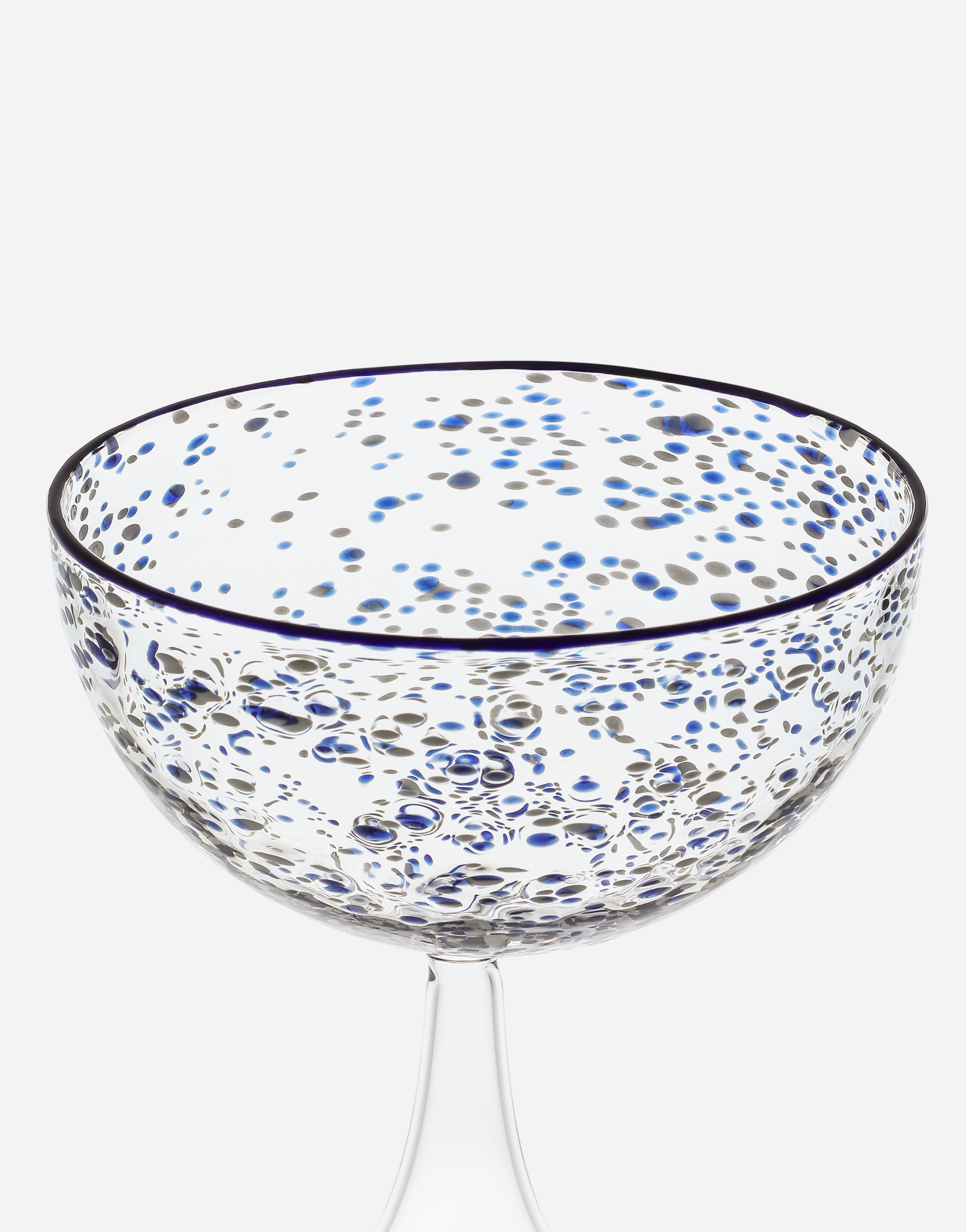 Dolce & Gabbana Champagne Glass In Multicolor