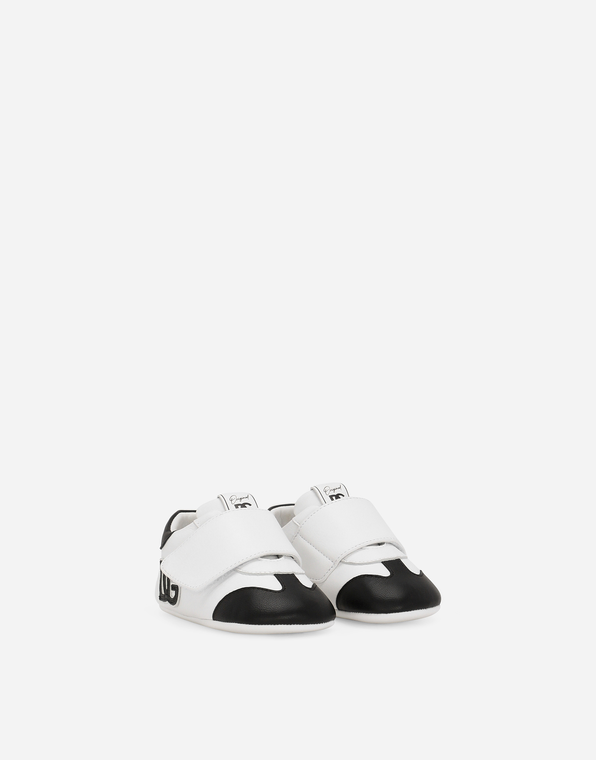 Lambskin low-top sneakers with DG logo