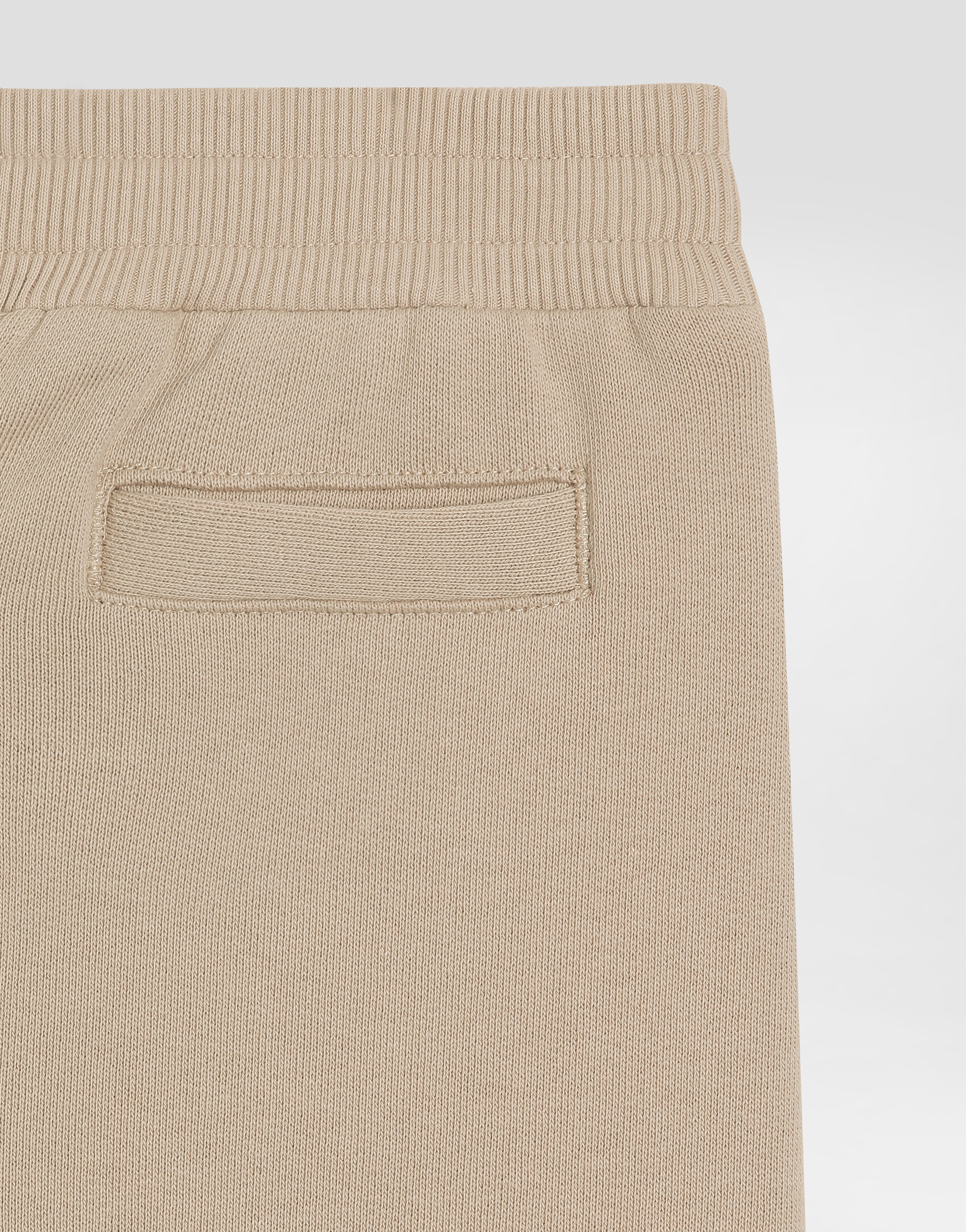 Fleece trousers with Dolce&Gabbana embroidery