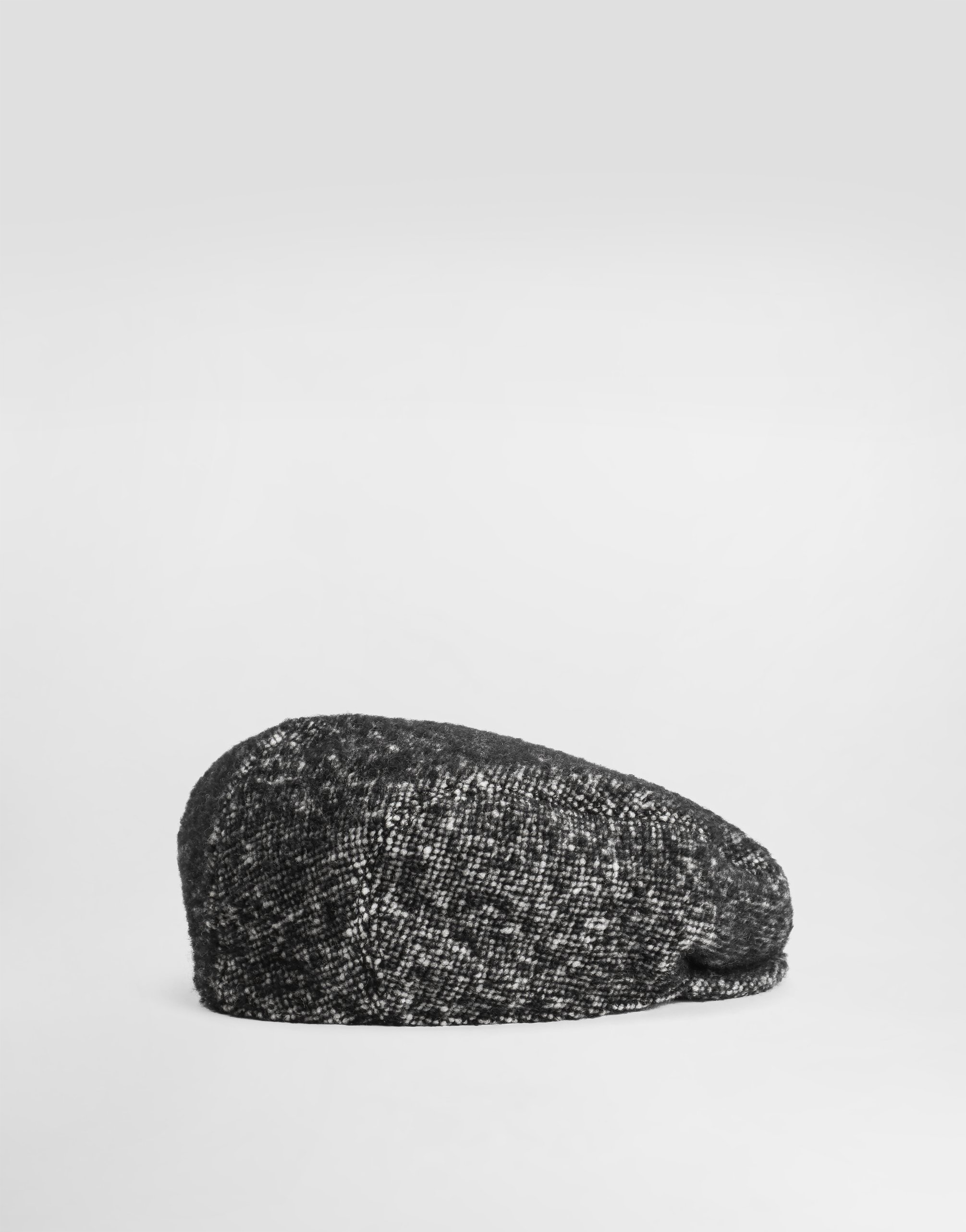 Dolce & Gabbana Wool Blend Flat Cap In Multi