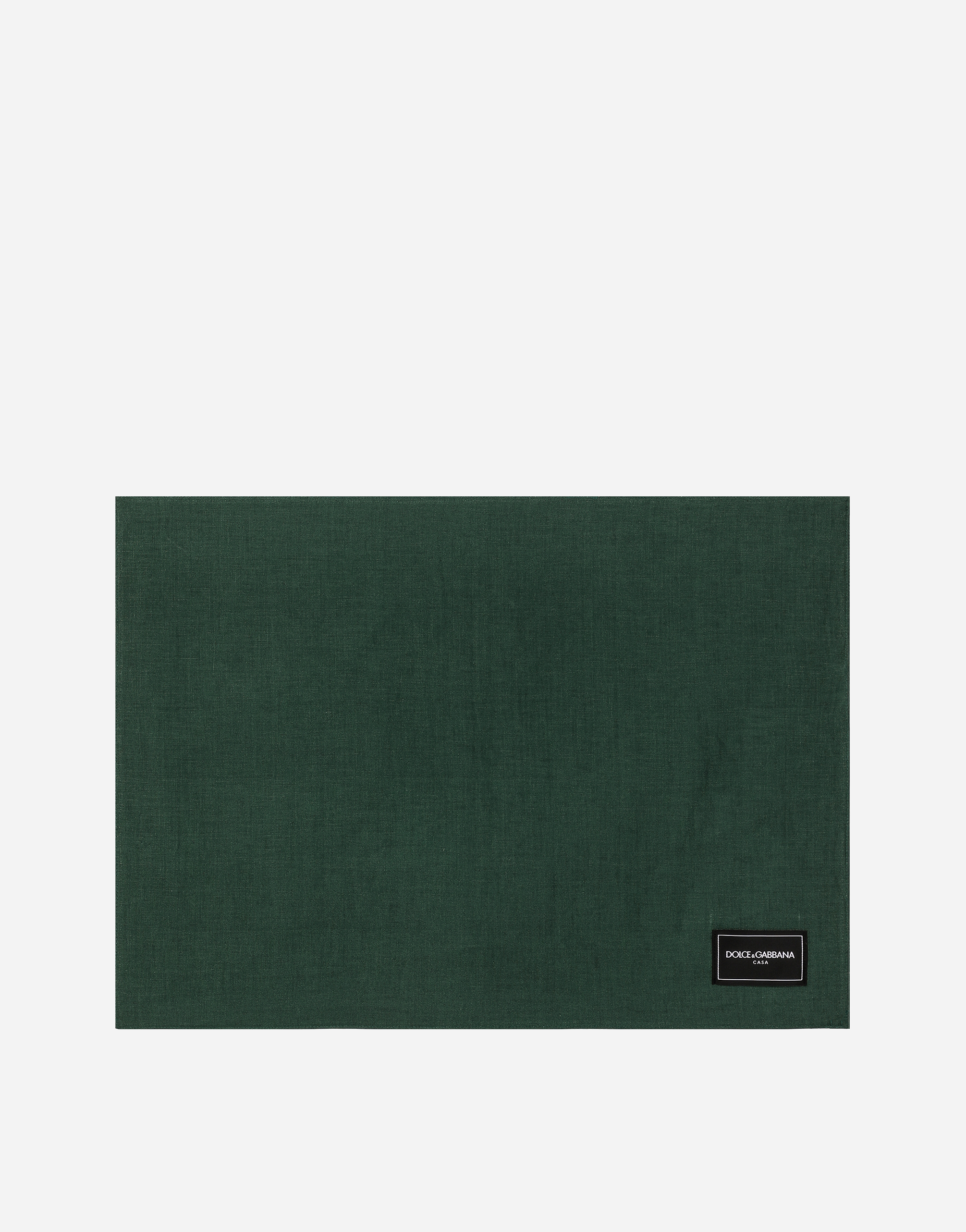 Dolce & Gabbana Set Linen Placemat And Napkin In マルチカラー