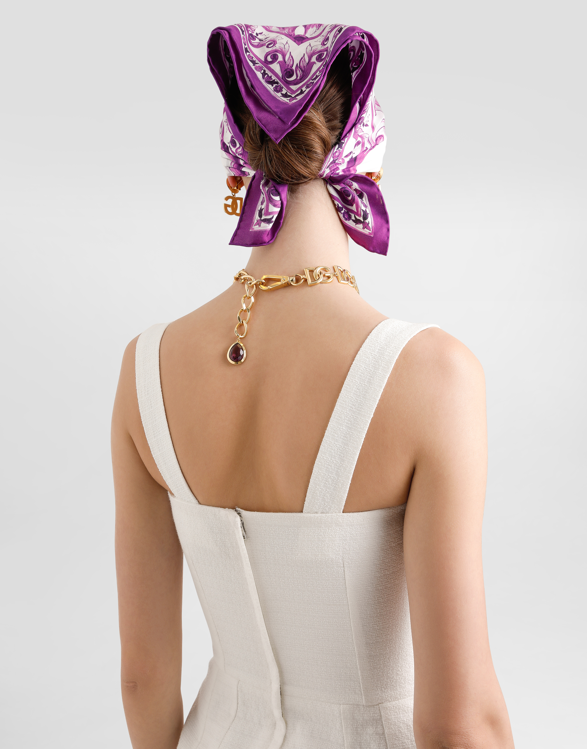 Dolce & Gabbana Minikleid Mit Eckigem Ausschnitt