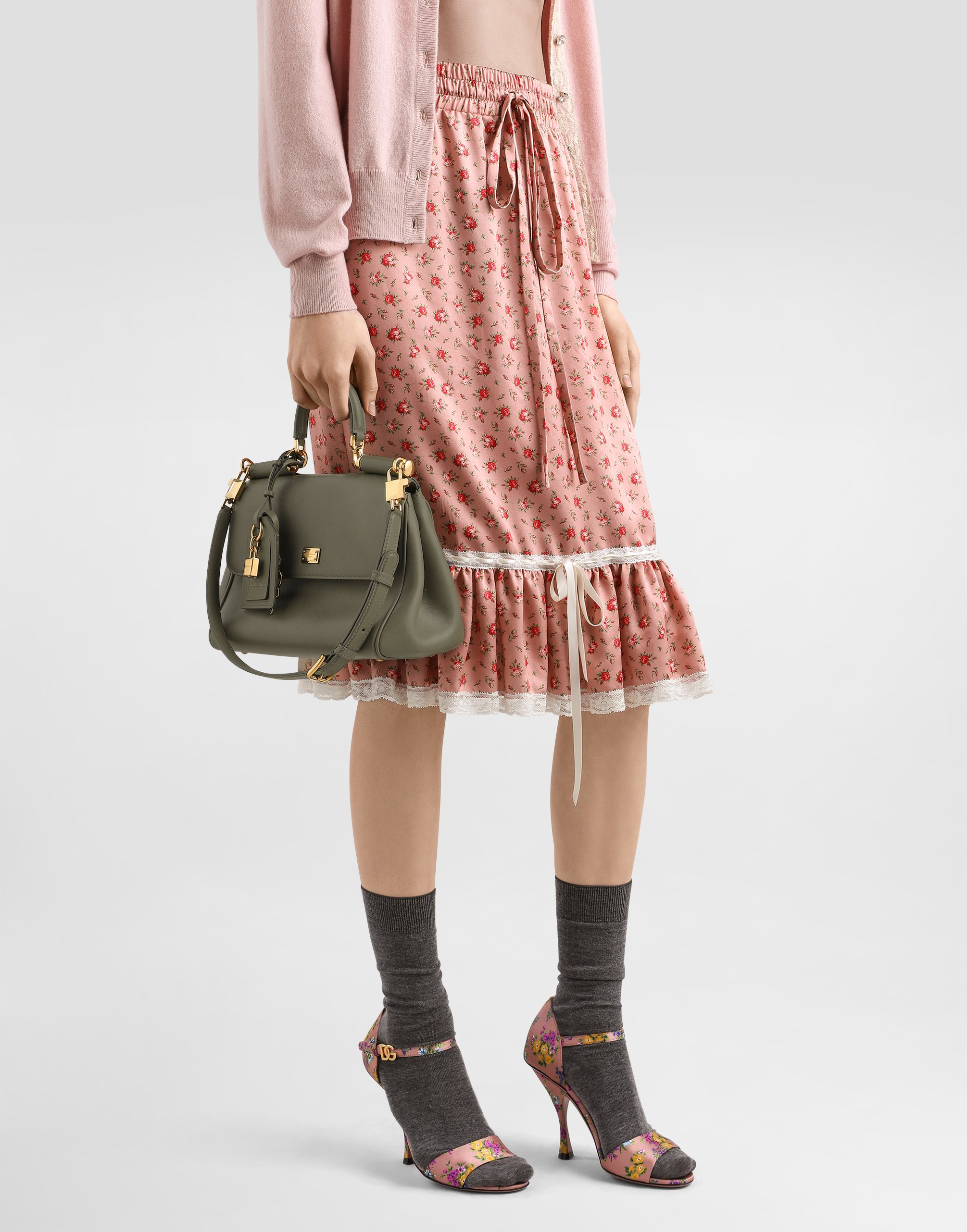 Dolce & Gabbana My Sicily Handbag In Green