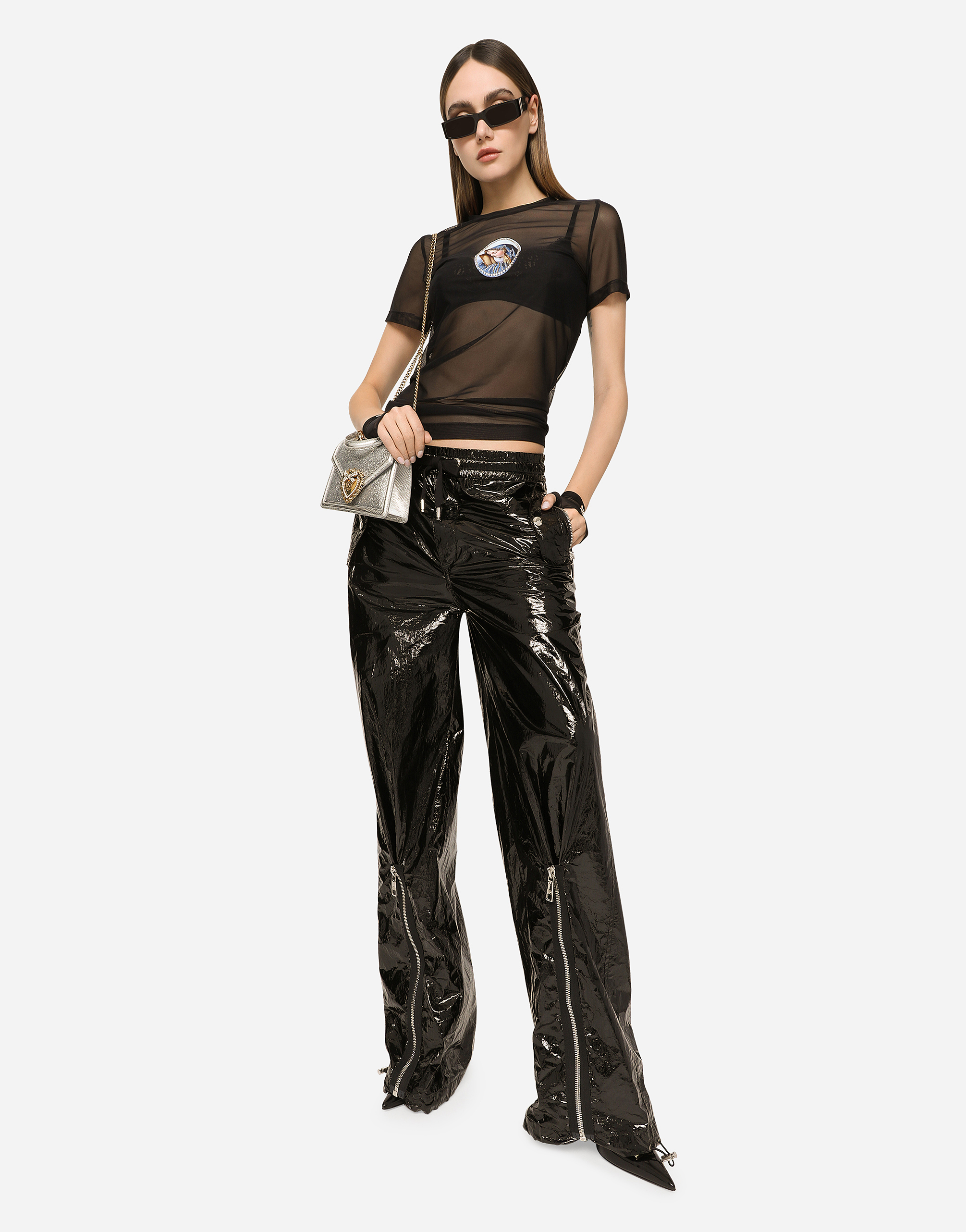 DOLCE & GABBANA SMALL DEVOTION TOP-HANDLE BAG