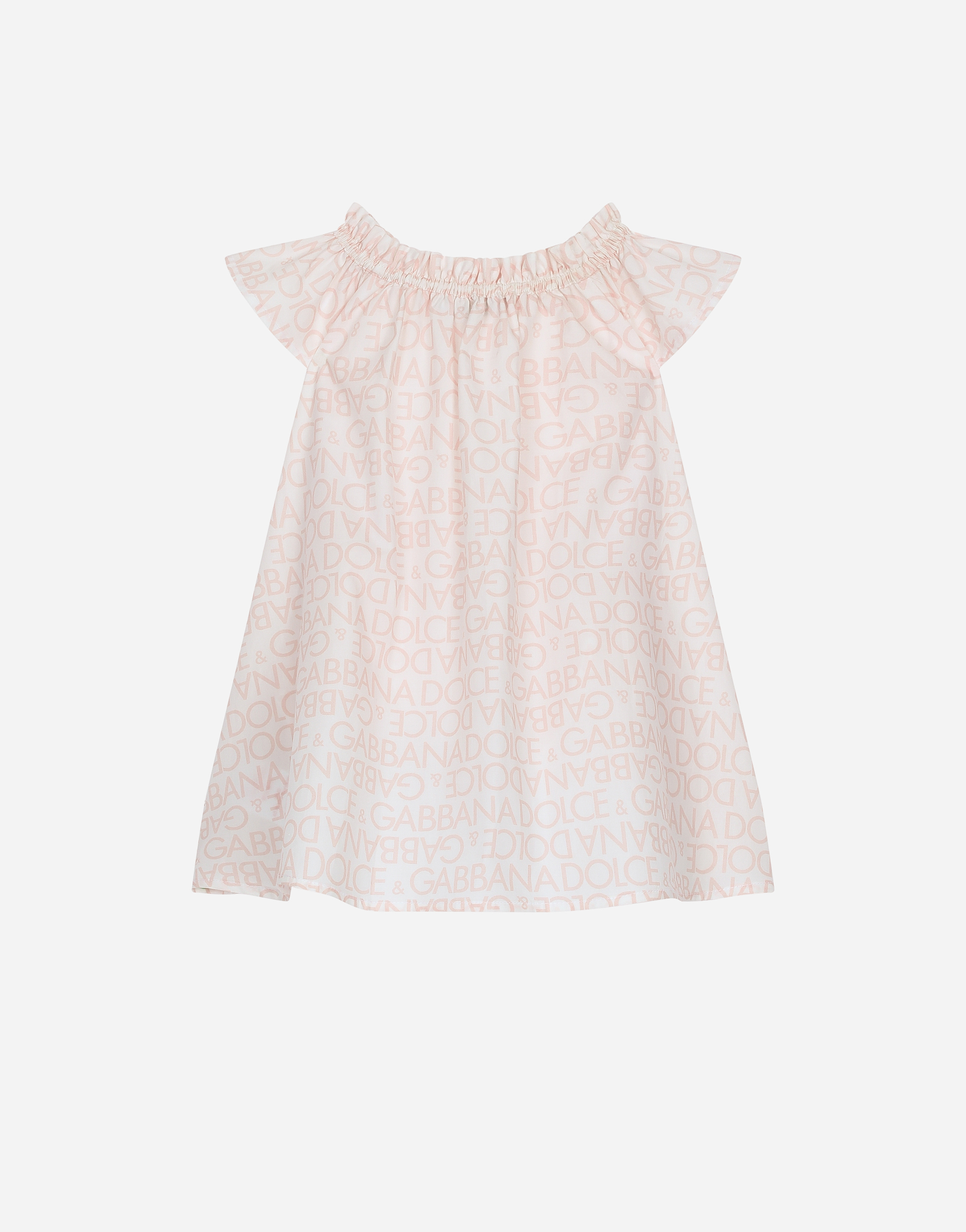 Poplin dress with bloomers